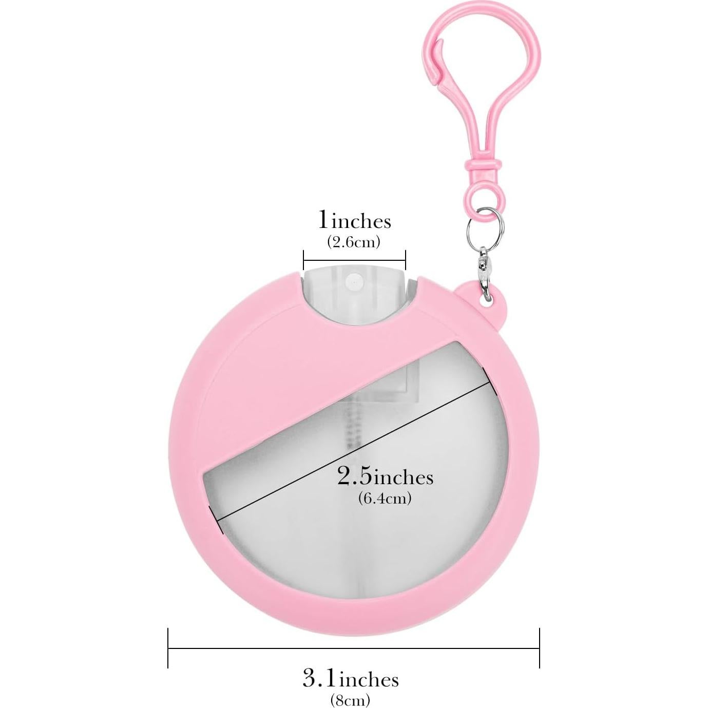 Paquete de 4 Botellas de Perfume Recargables TOCCOOL 25ml