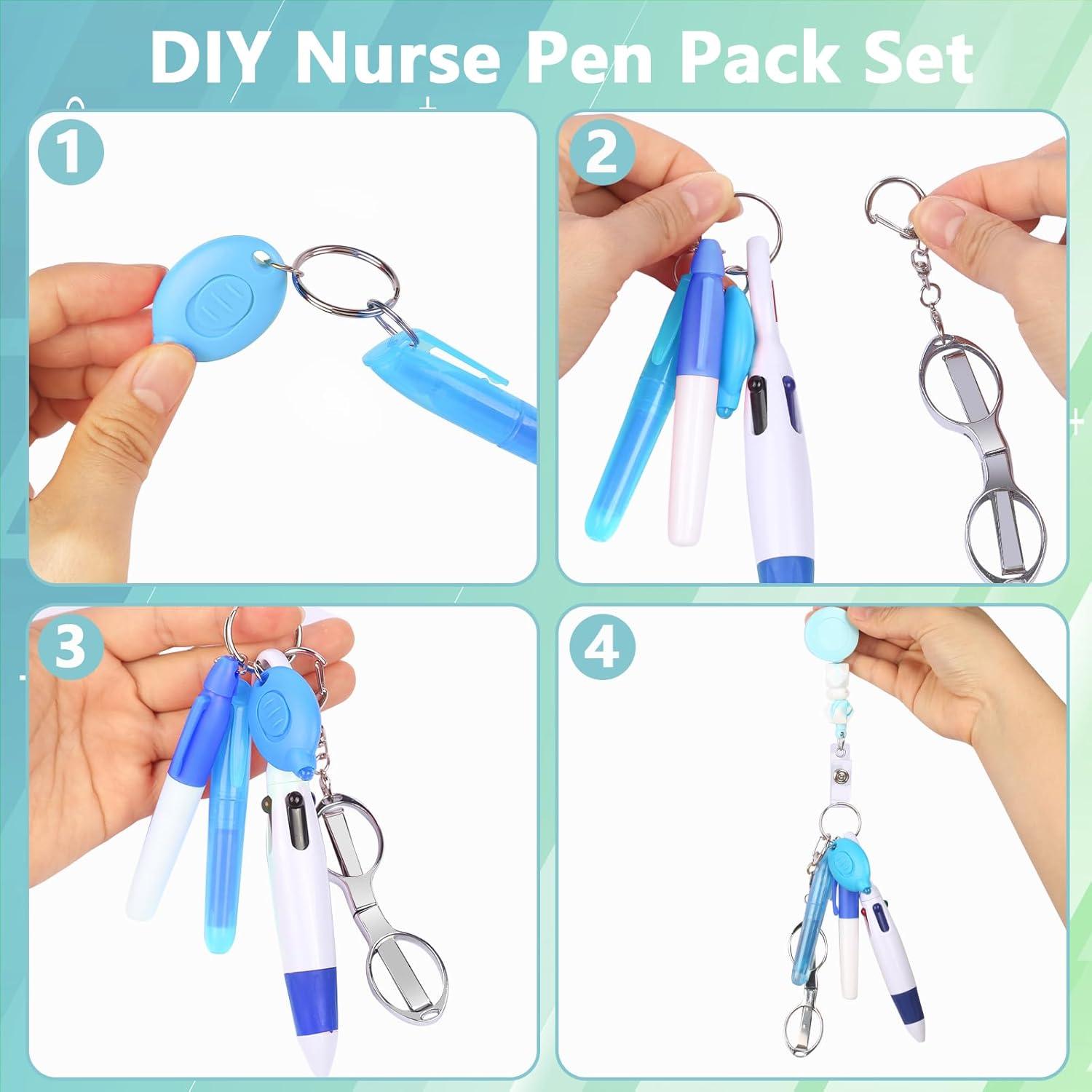 Set de Accesorios para Enfermeras Uaimvie 6 Piezas - Azul