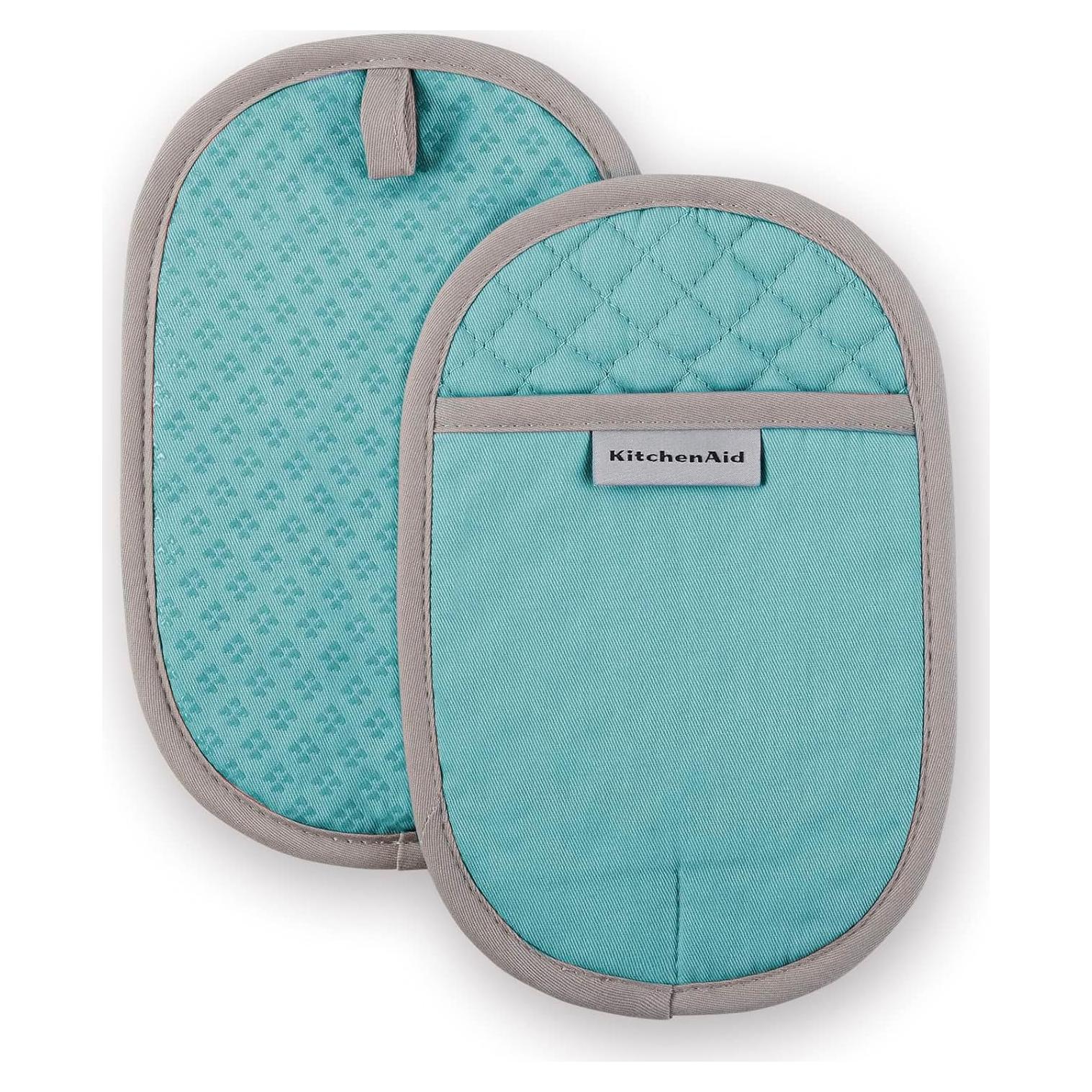 Soporte para Ollas KitchenAid Asteroid 2 Piezas 16.5x25.4cm Aqua