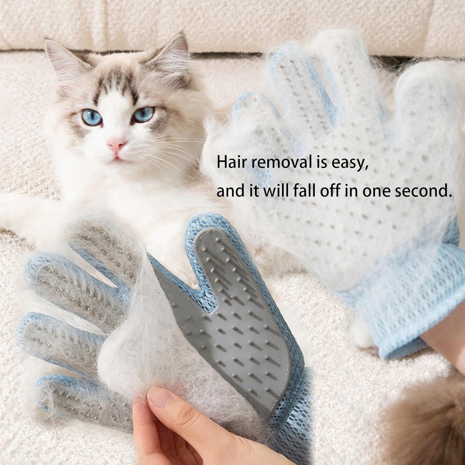 Guante de Aseo 2 en 1 Zoocozy para Mascotas - Azul