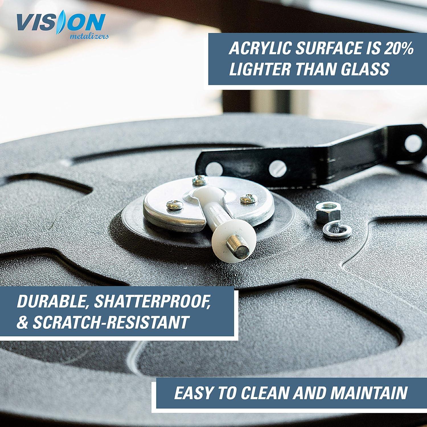 Espejo Convexo Acrílico Redondo 45.72 cm Vision Metalizers