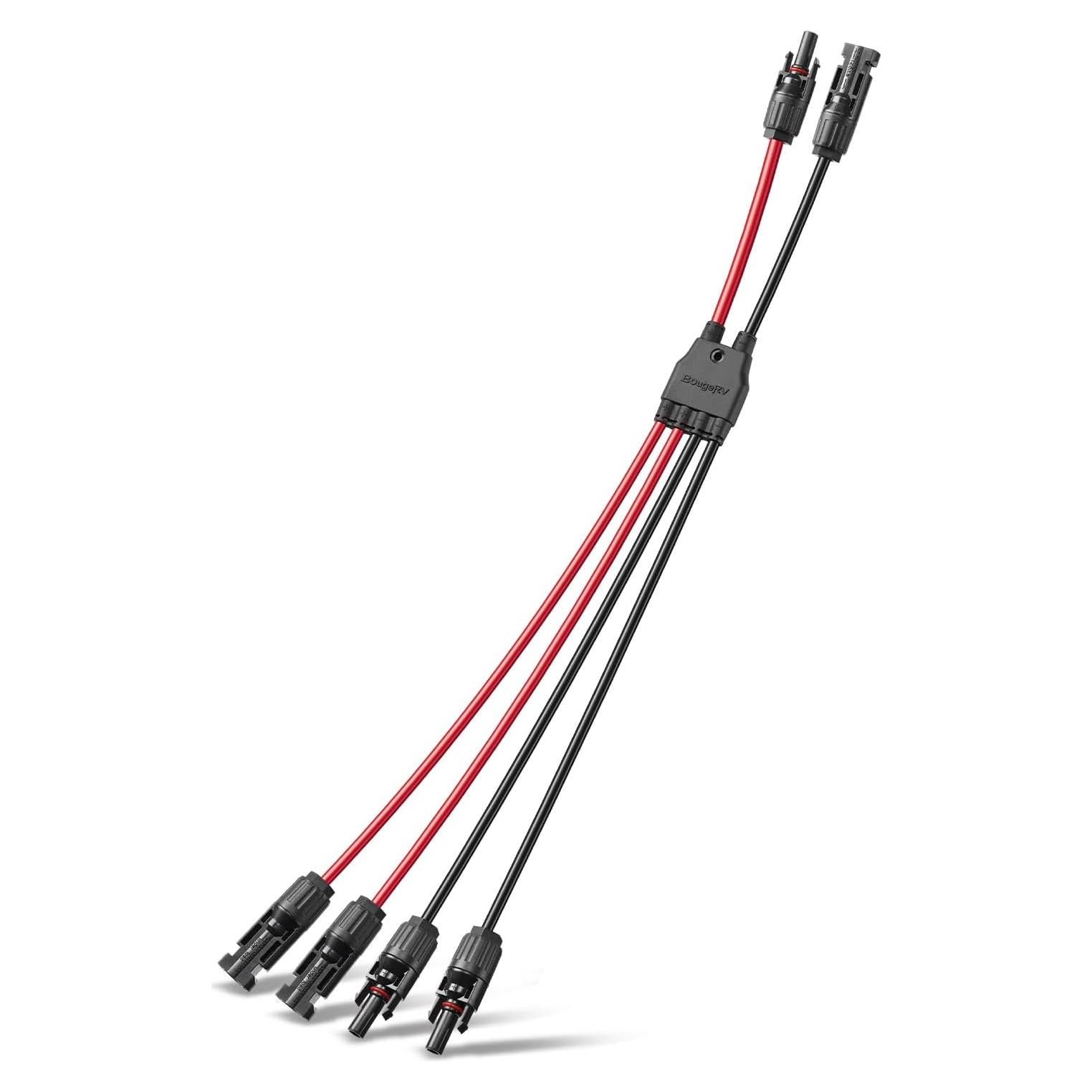 Conectores Solares Paralelos BougeRV MFF/FMM 10AWG 30cm