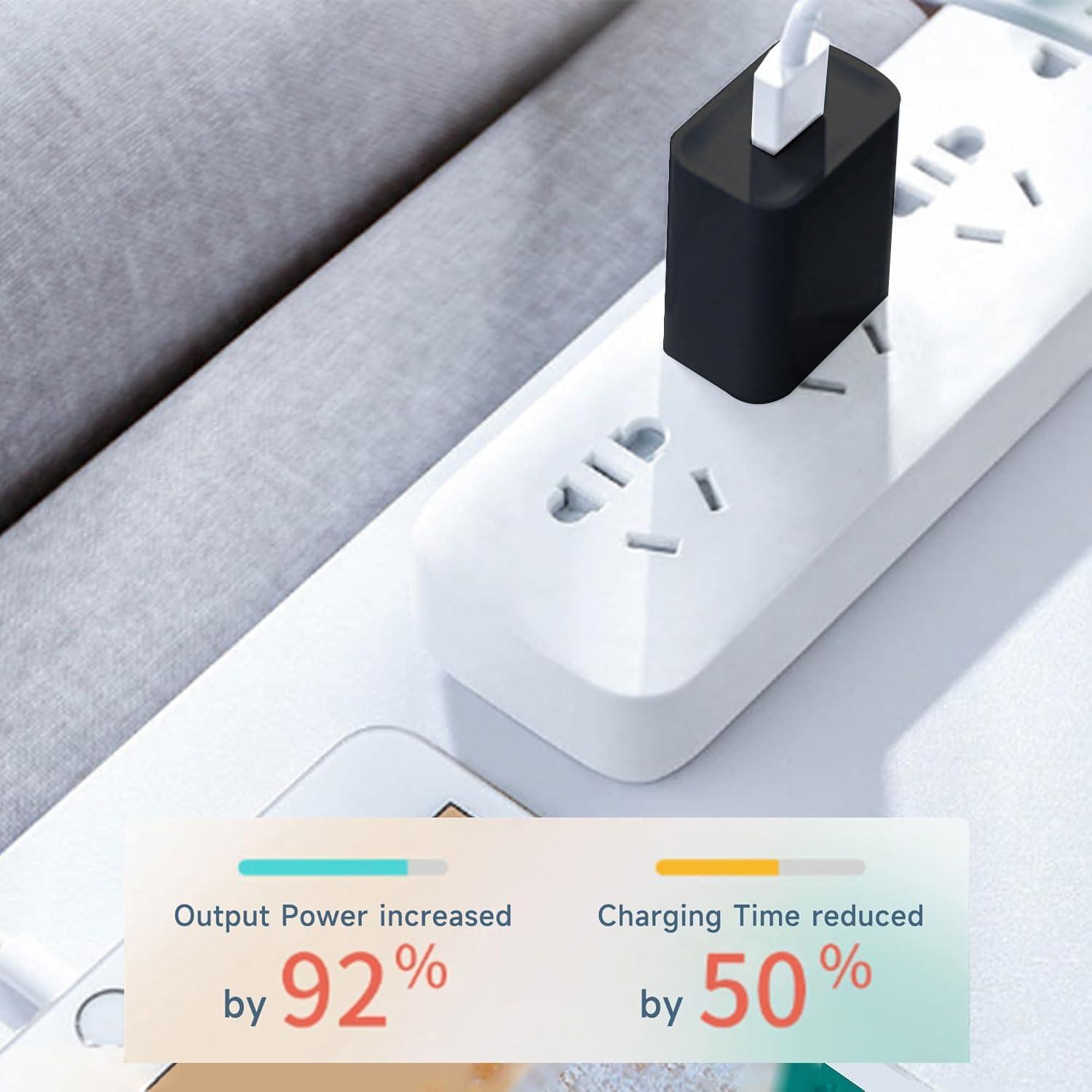 Cargador de Pared MEHIDFY USB 5V 2A Carga Rápida Negro