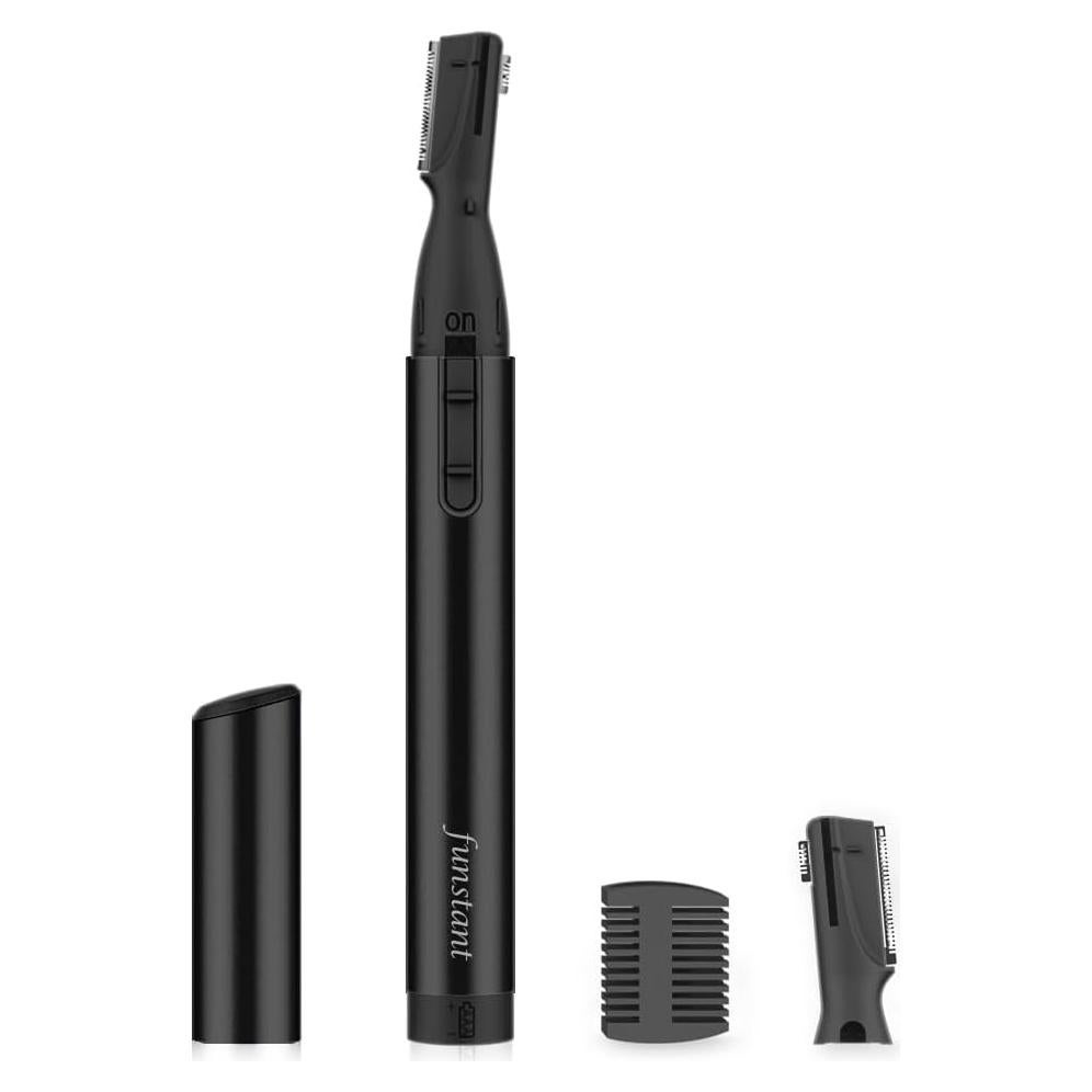 Recortador de Cejas Eléctrico Funstant a Batería Negro Humo