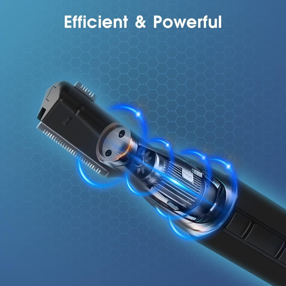 Recortador de Cejas Eléctrico Funstant a Batería Negro Humo