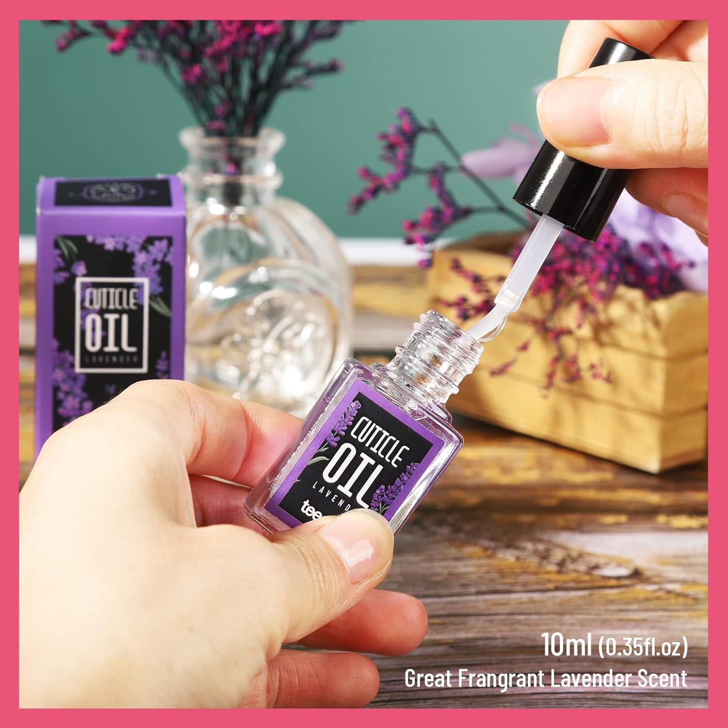 Kit Removedor de Esmalte Gel Teenitor Rosa - 10 Piezas