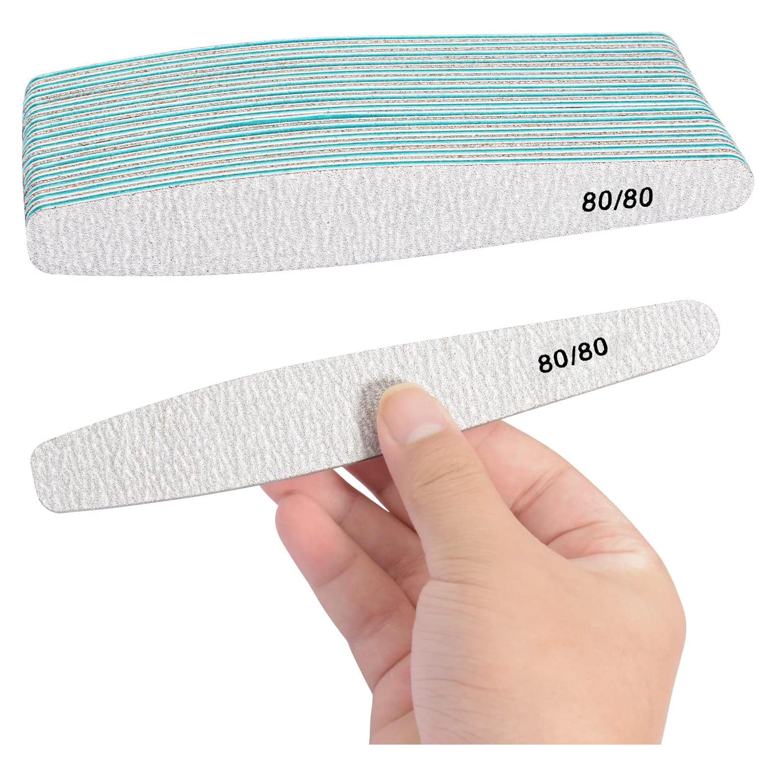 15 Limas de Uñas 80/80 Diesisa para Manicura Profesional