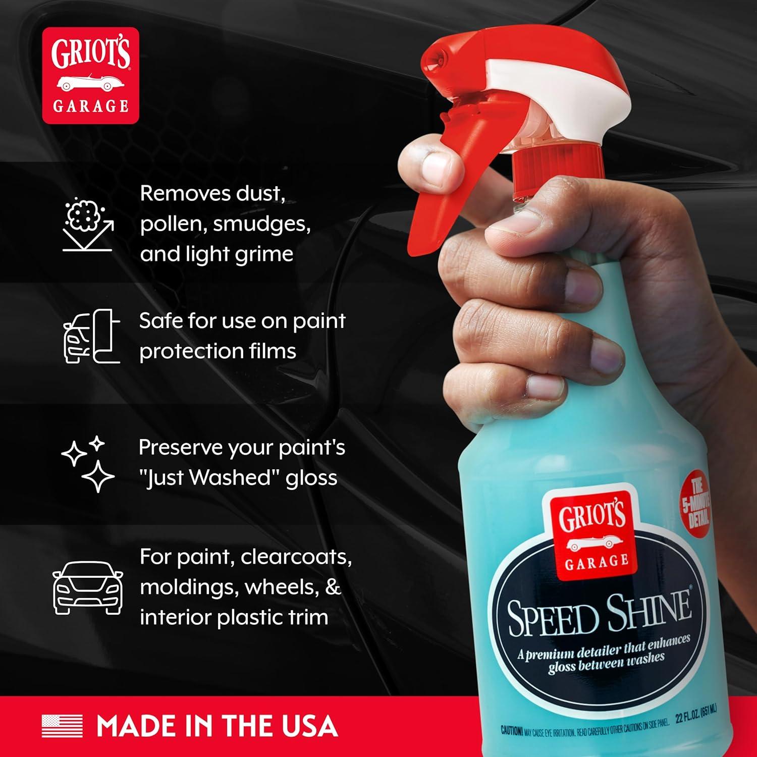 Brillo Rápido Griot's Garage 650 ml - Detallador de Autos