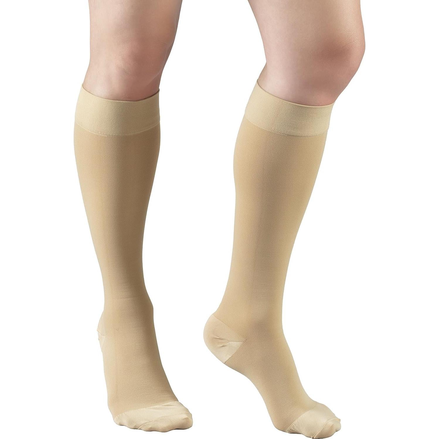 Medias de Compresión Truform 8845 30-40 mmHg Unisex Beige Pequeño