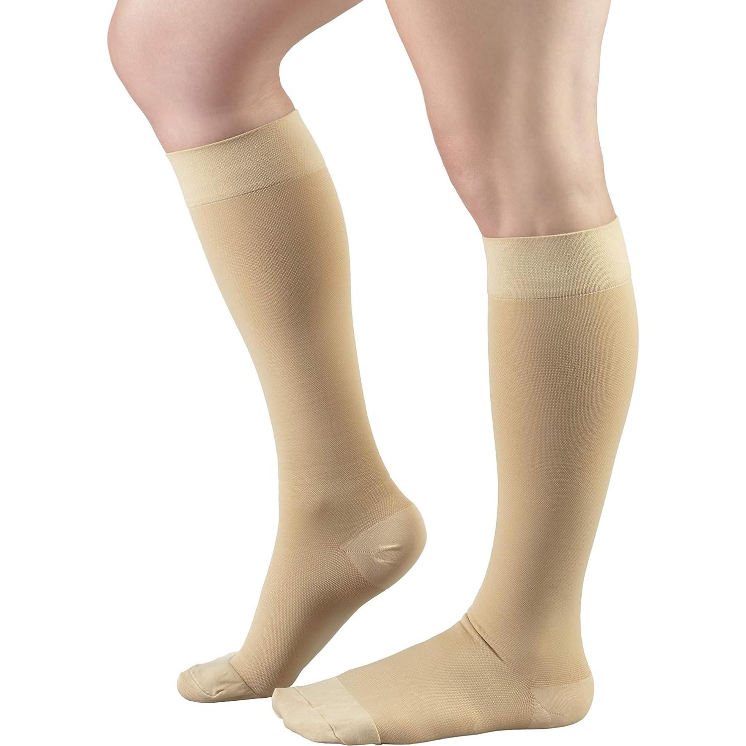 Medias de Compresión Truform 8845 30-40 mmHg Unisex Beige Pequeño