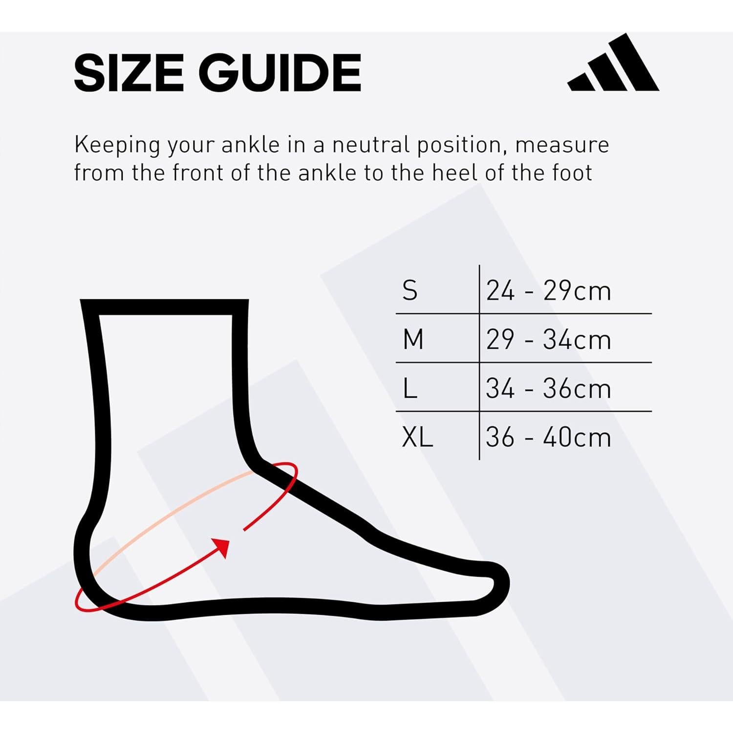 Manga de Compresión para Tobillo Adidas Support Unisex