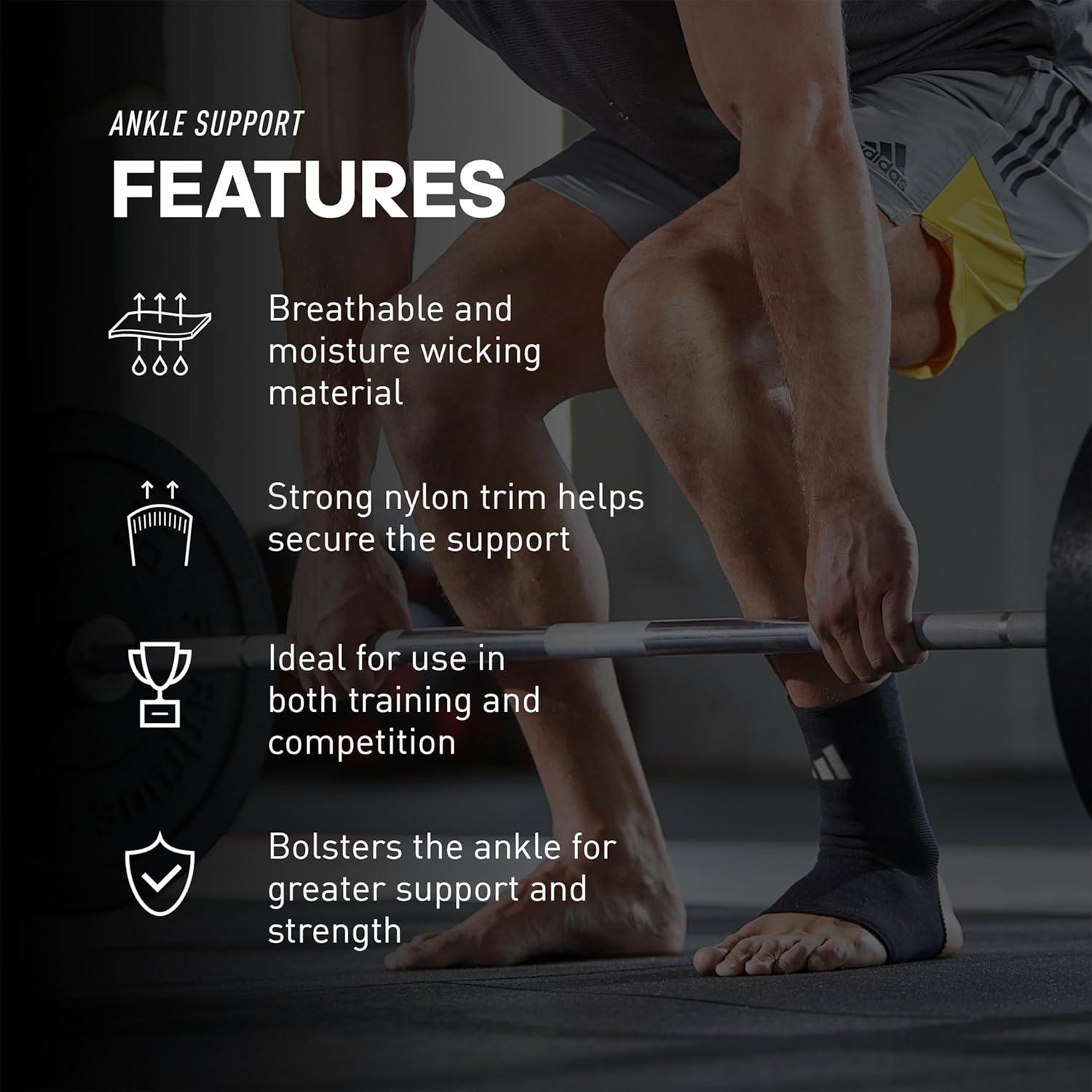 Manga de Compresión para Tobillo Adidas Support Unisex