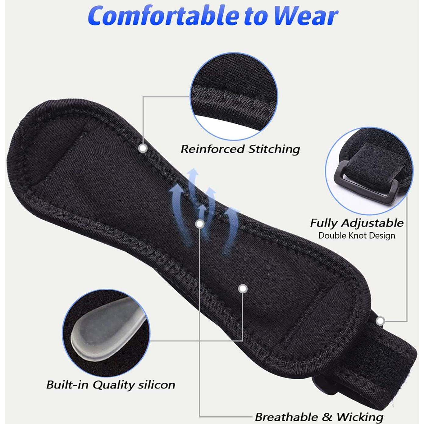 Correa de Tendón Patelar EMICUTE Ajustable para Rodilla - Alivio Dolor