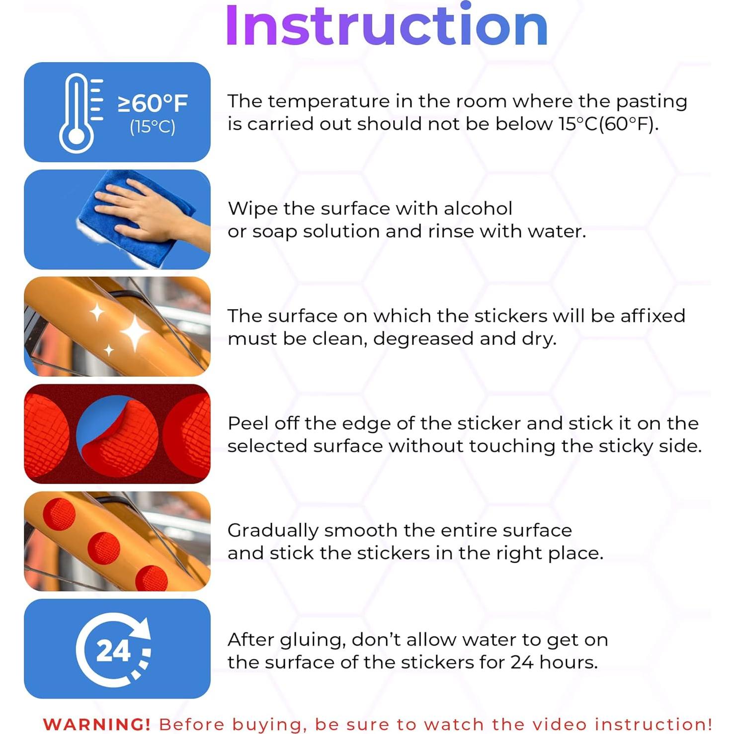 Calcomanías Reflectantes LOOM para Ruedas de Bicicletas 18pc Azul