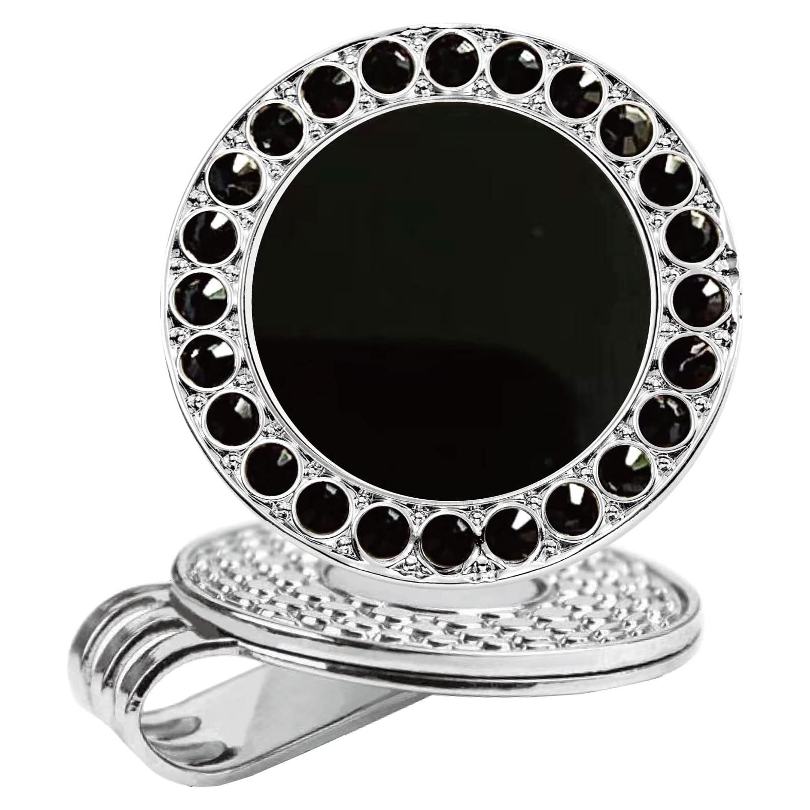 Marcador de Pelotas de Golf E TRUEE con Clip Magnético y Cristal