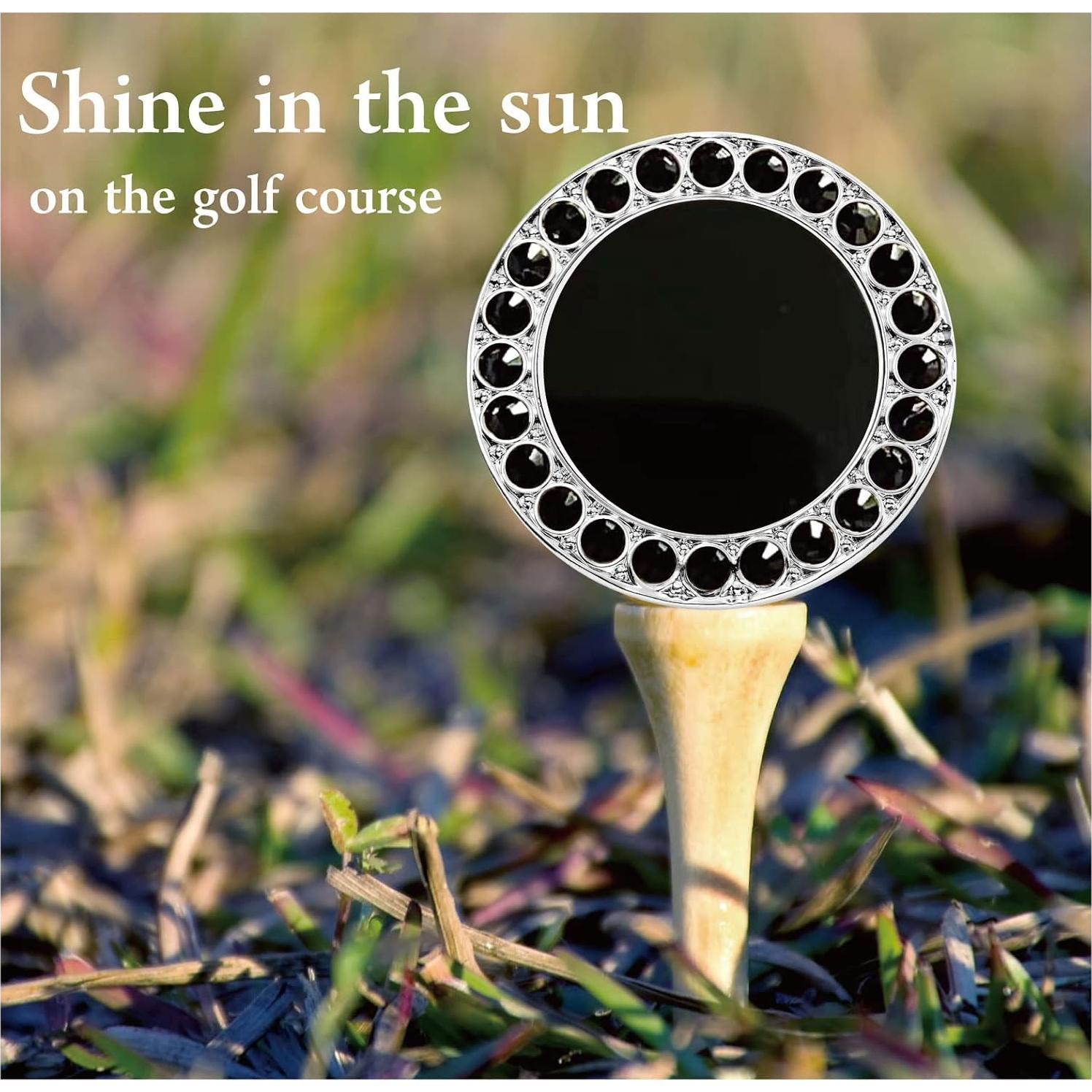 Marcador de Pelotas de Golf E TRUEE con Clip Magnético y Cristal