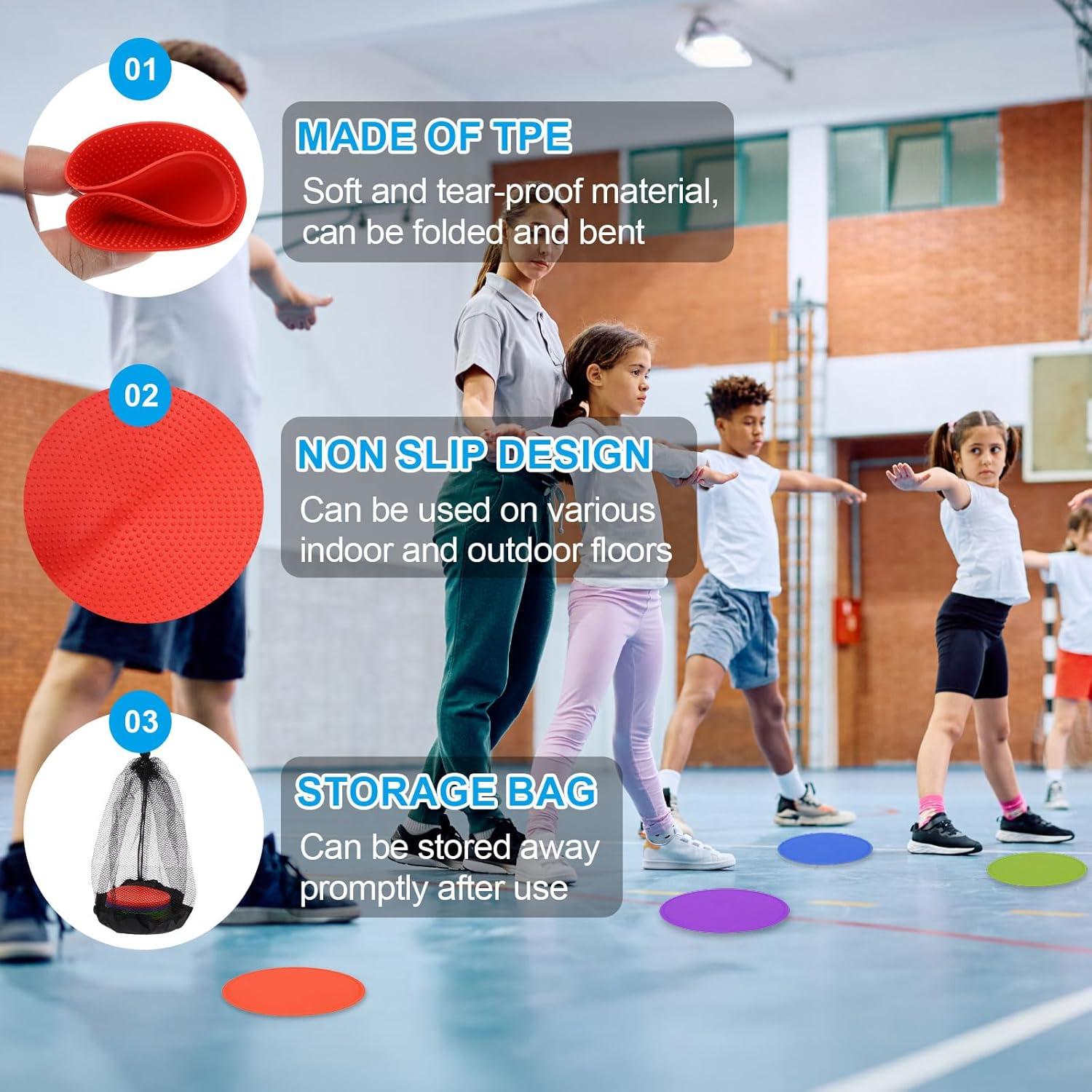 Marcadores de Punto PATIKIL 23 cm TPE 12 Piezas con Bolsa