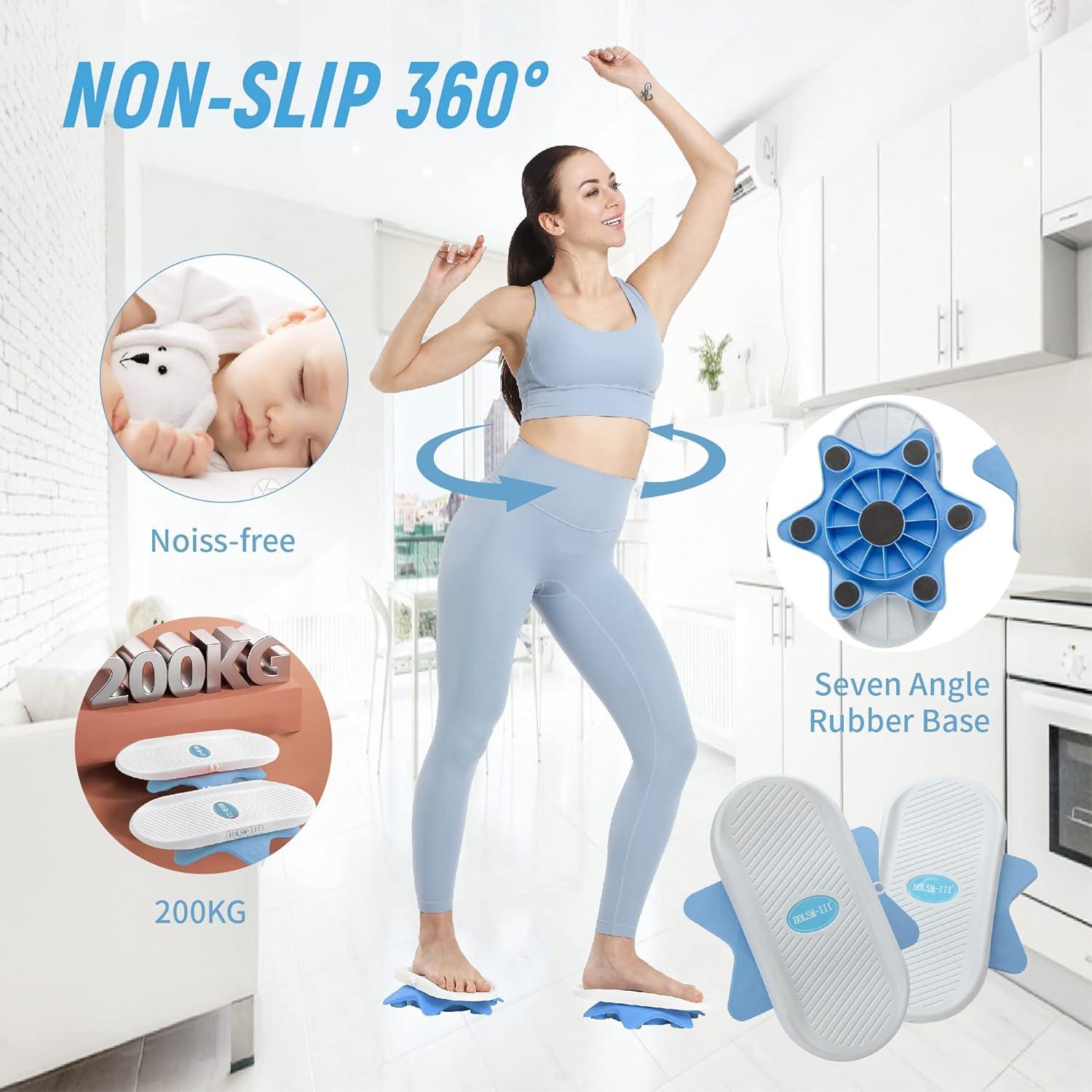 Tablero Ab Twister HOLSM-III para Ejercicio Abdominal - Azul