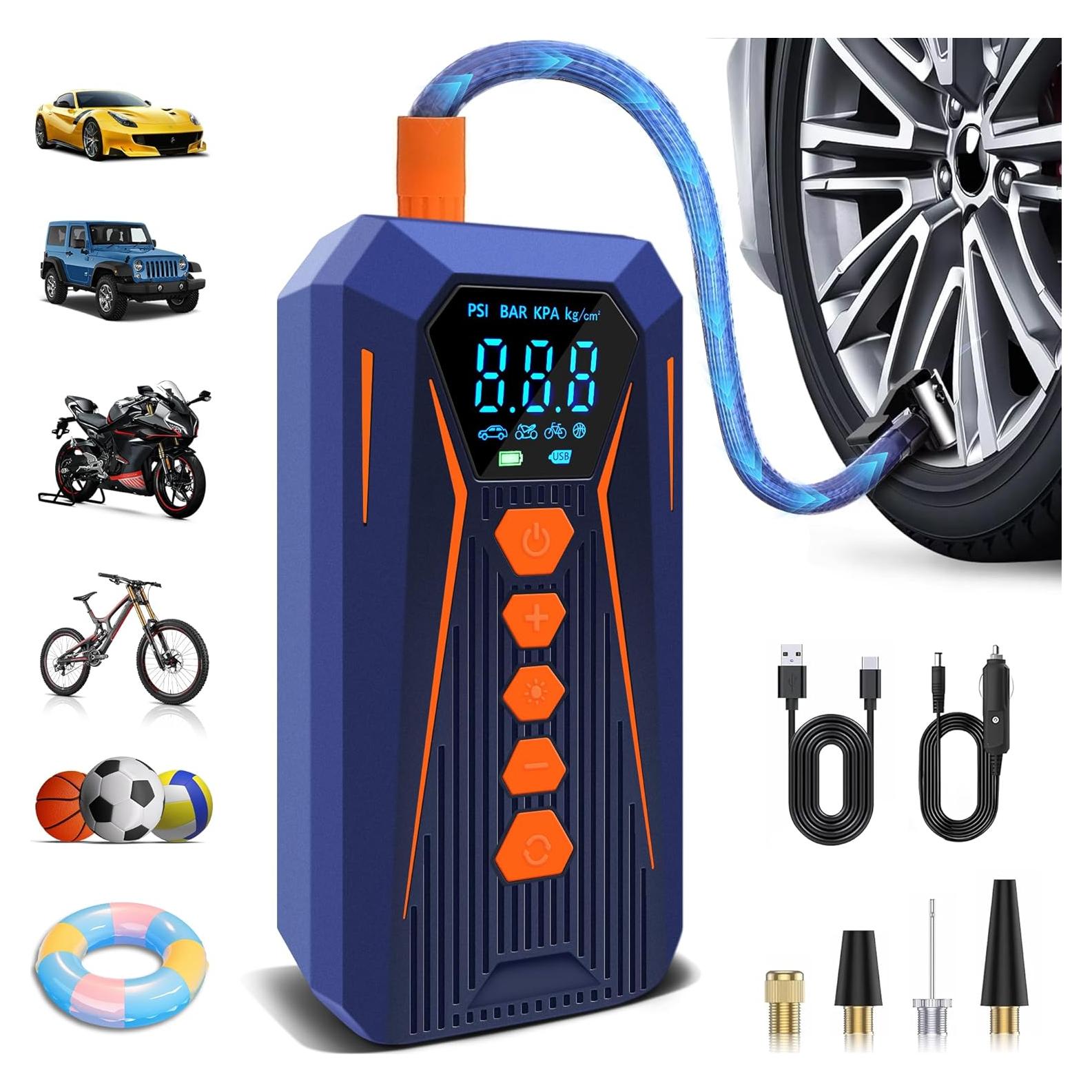 Compresor de Aire Portátil Lockenstab CQB0002 150 PSI Inalámbrico