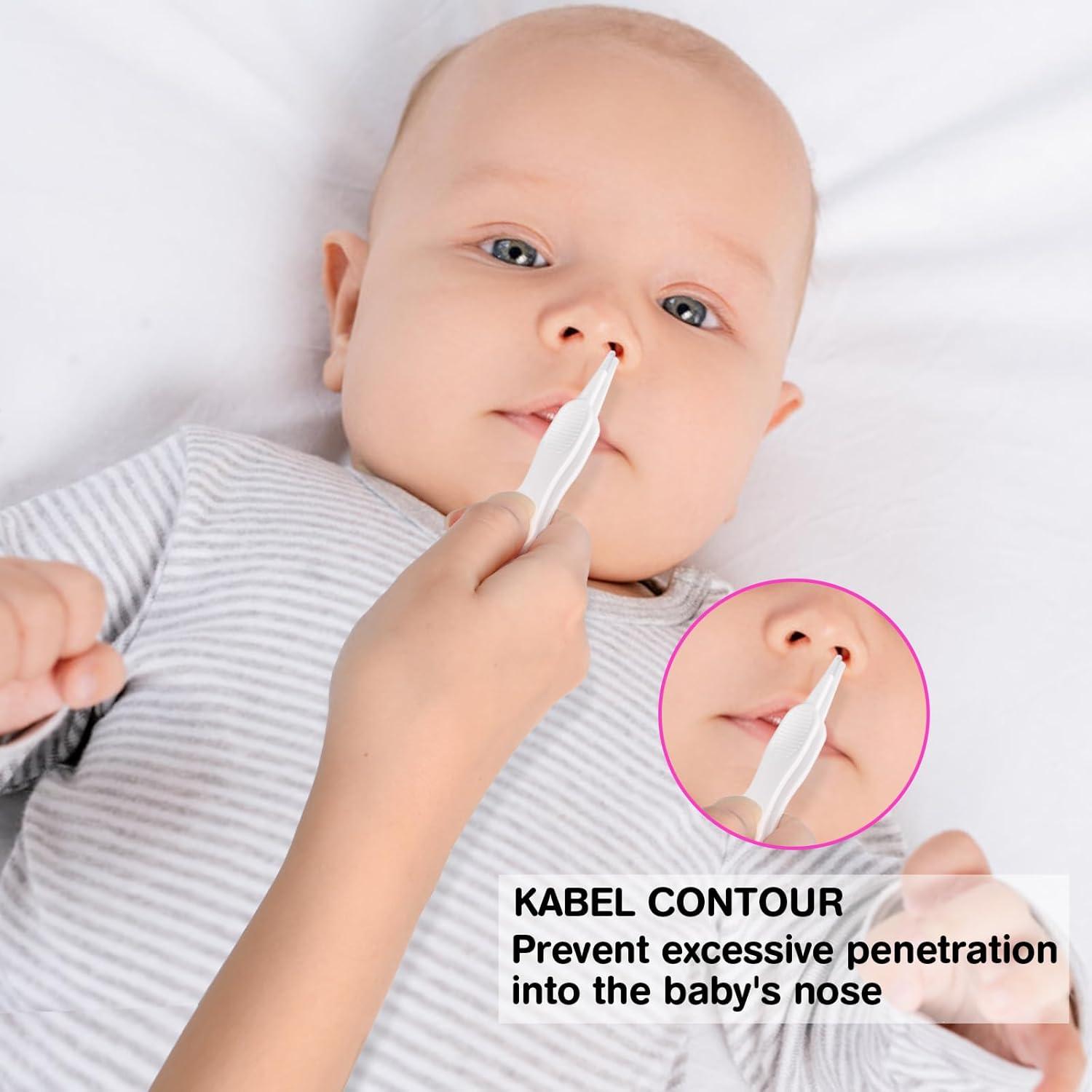 Limpiador de Nariz y Oídos para Bebés BNE-2 Azul - Silicona