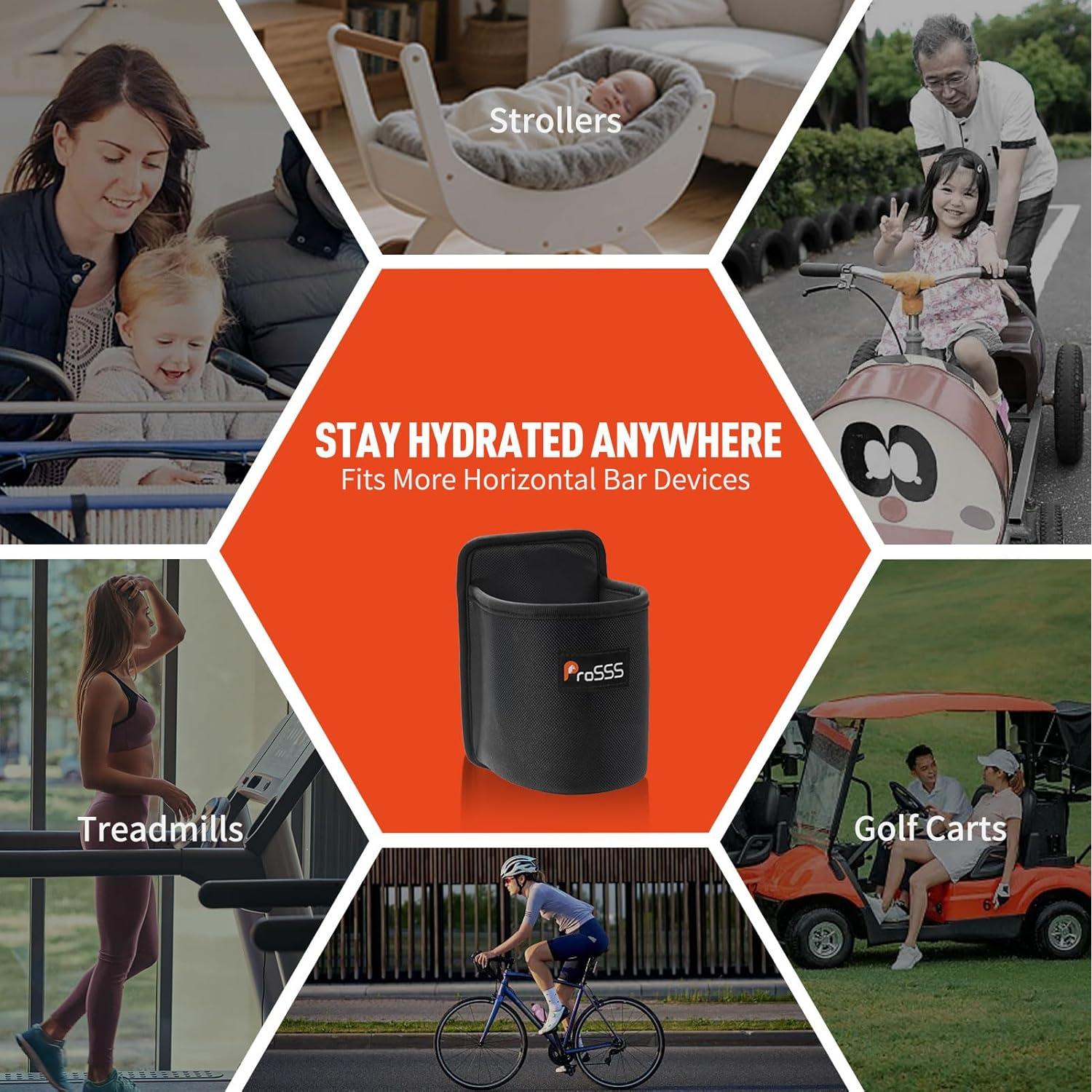 Soporte Universal para Botella de Agua ProSSS - Ajustable y Duradero