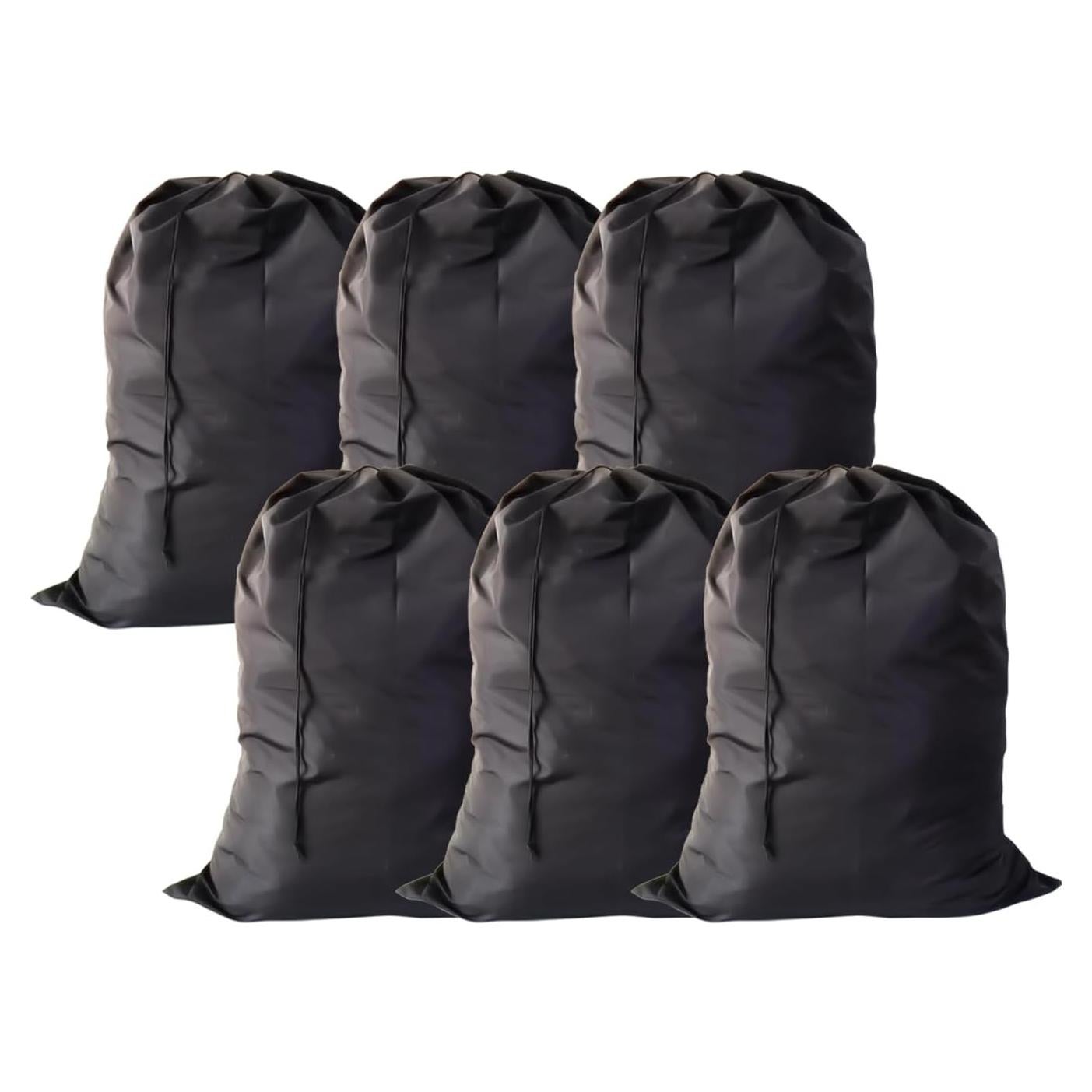 Bolsa de lavandería YETHAN 6 piezas 76.2x101.6cm negra