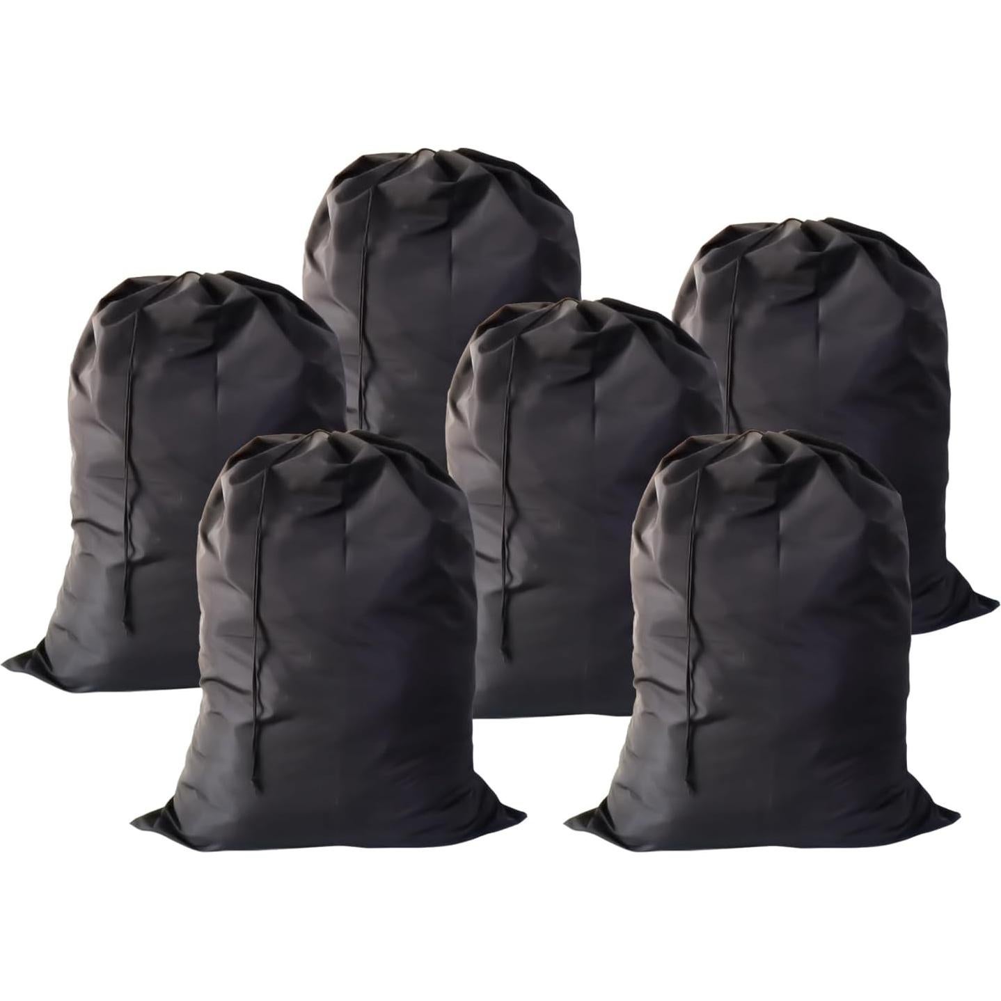 Bolsa de lavandería YETHAN 6 piezas 76.2x101.6cm negra