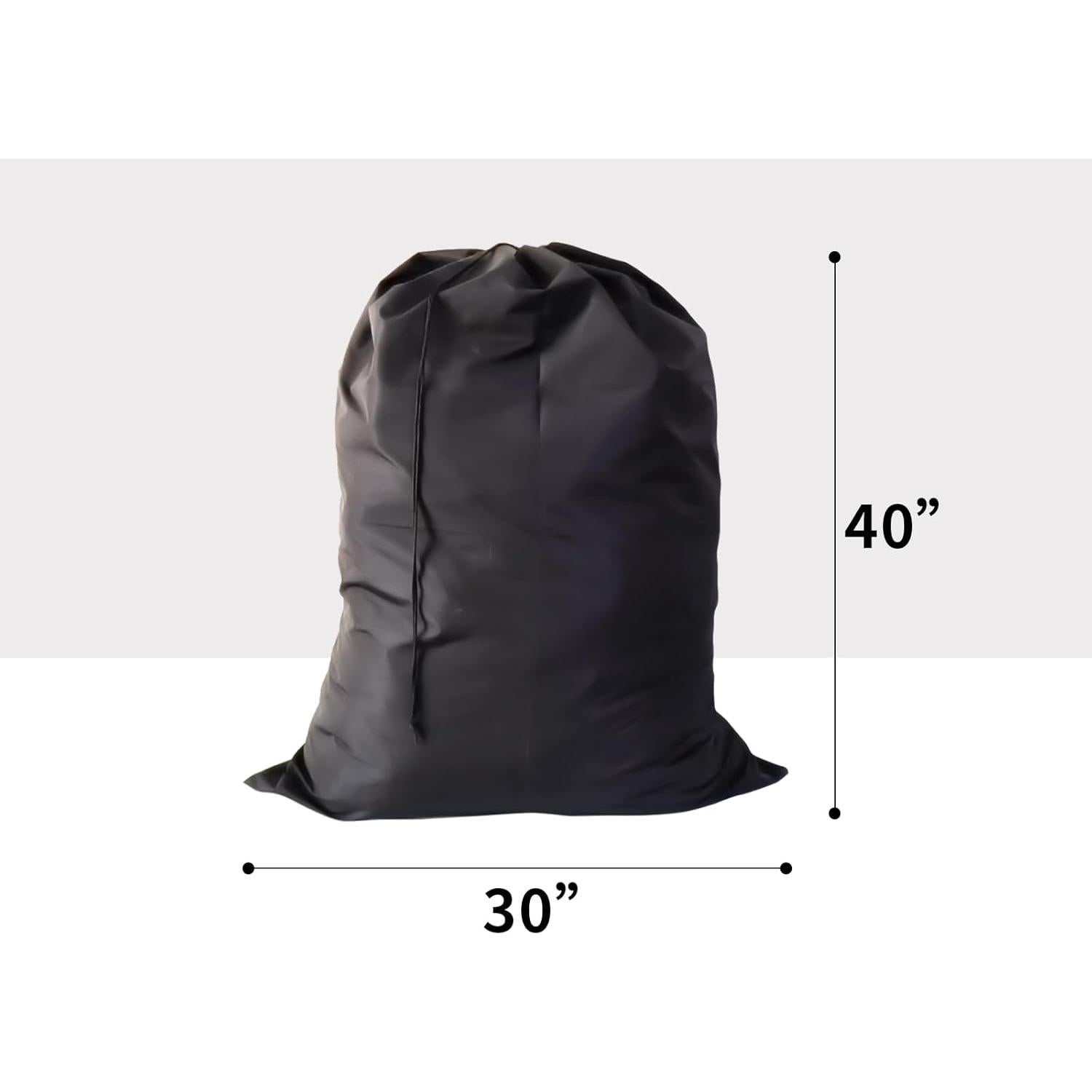 Bolsa de lavandería YETHAN 6 piezas 76.2x101.6cm negra