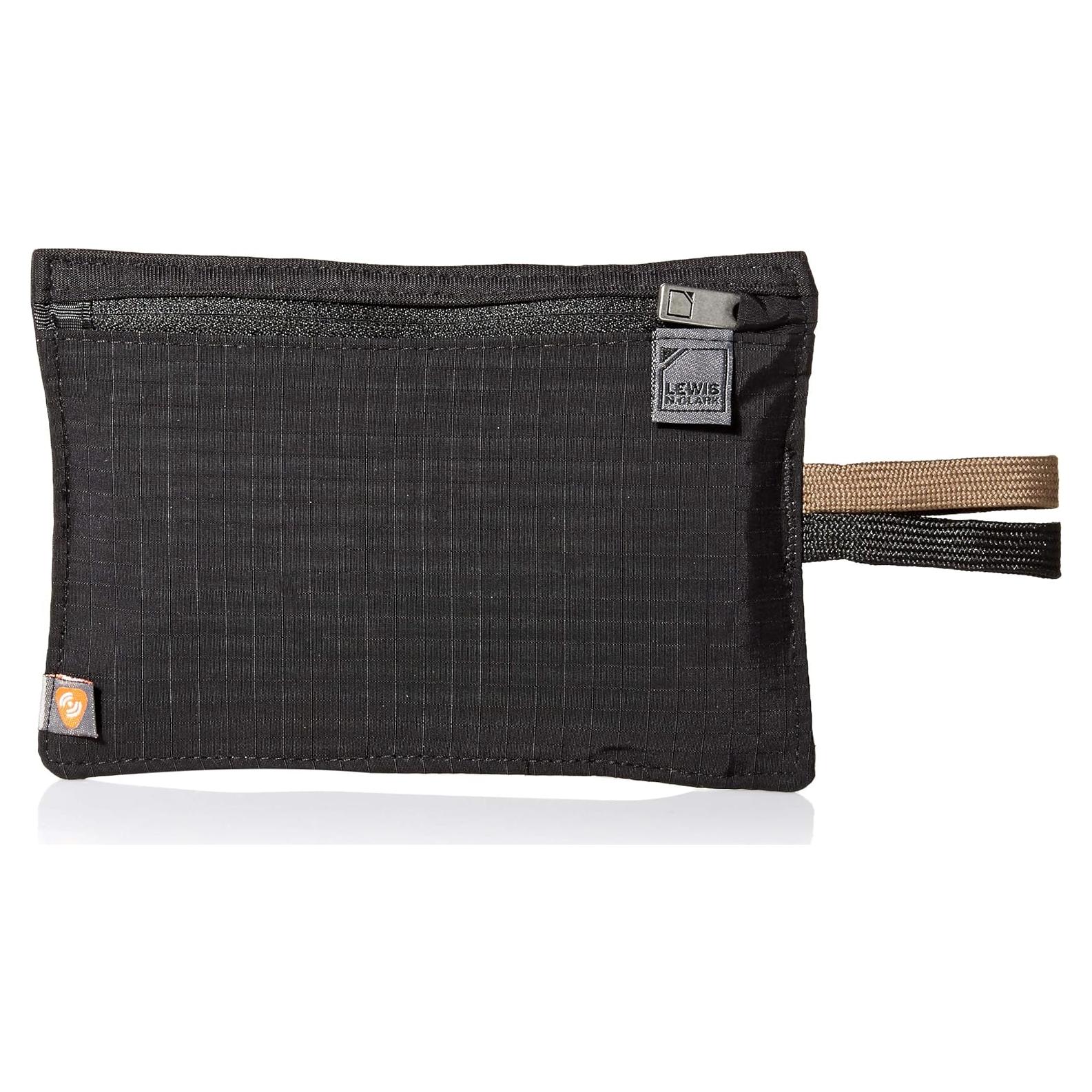 Cinturón de Dinero Bloqueador RFID Lewis N. Clark - Negro