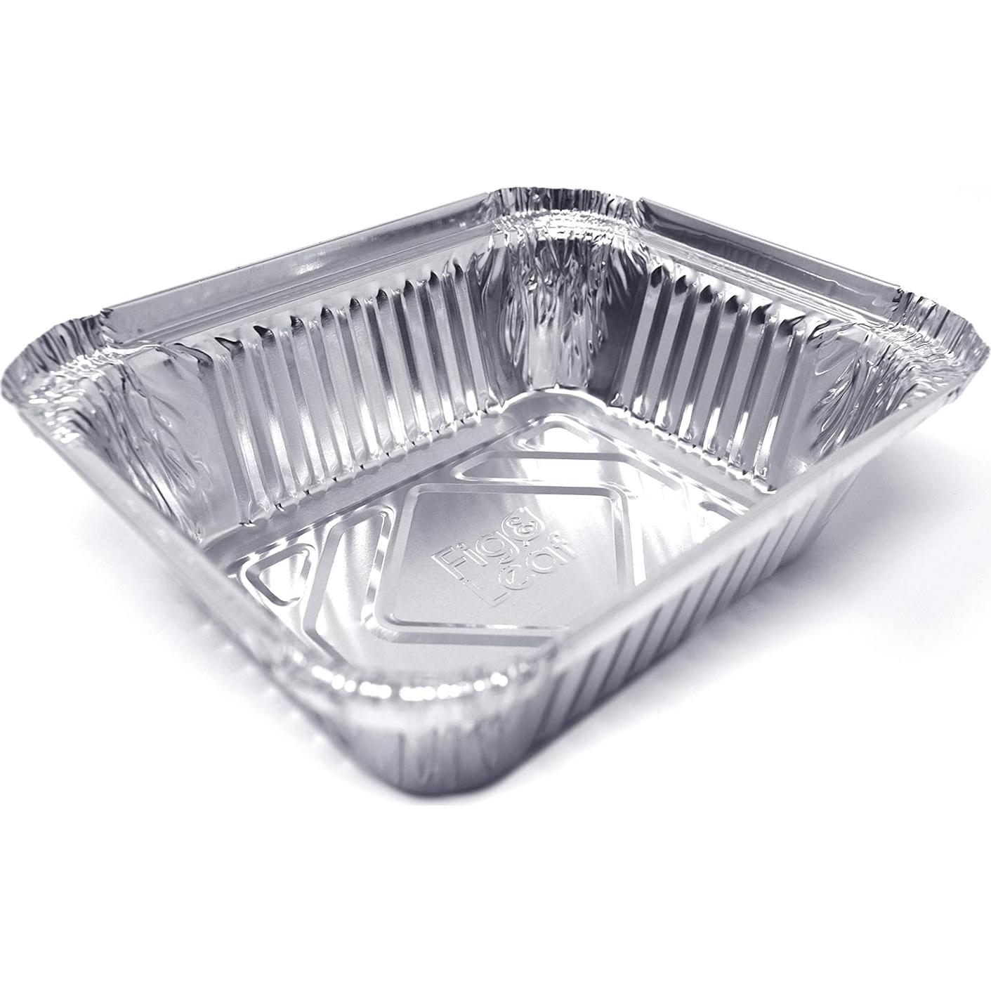 Paquete de 20 Bandejas de Goteo Aluminio Fig & Leaf 15.24x12.7cm