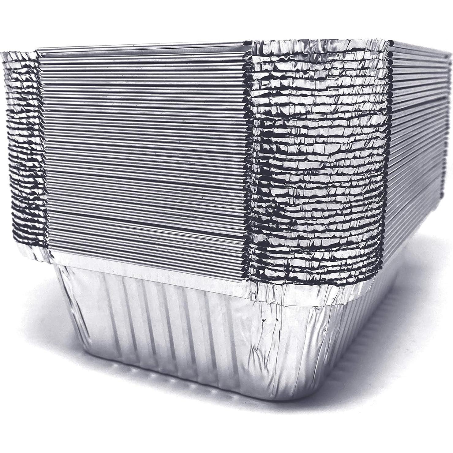 Paquete de 20 Bandejas de Goteo Aluminio Fig & Leaf 15.24x12.7cm