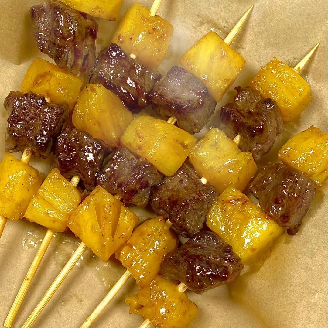 170 Palillos de Bambú 25.4 cm SURVART para BBQ y Manualidades