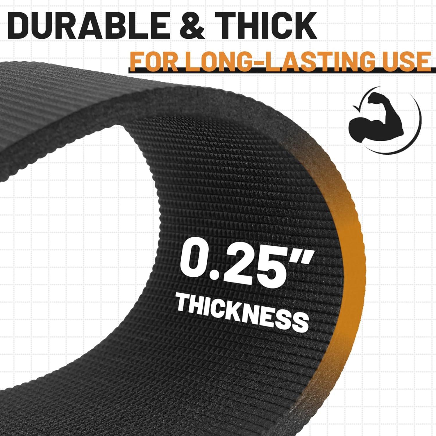 4 Almohadillas Antideslizantes Goma SDSNTE 76.2cm para Muebles