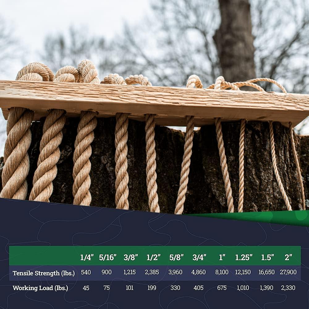 Cuerda ProManila SGT KNOTS 1.5" x 3.05m Polipropileno Retorcida