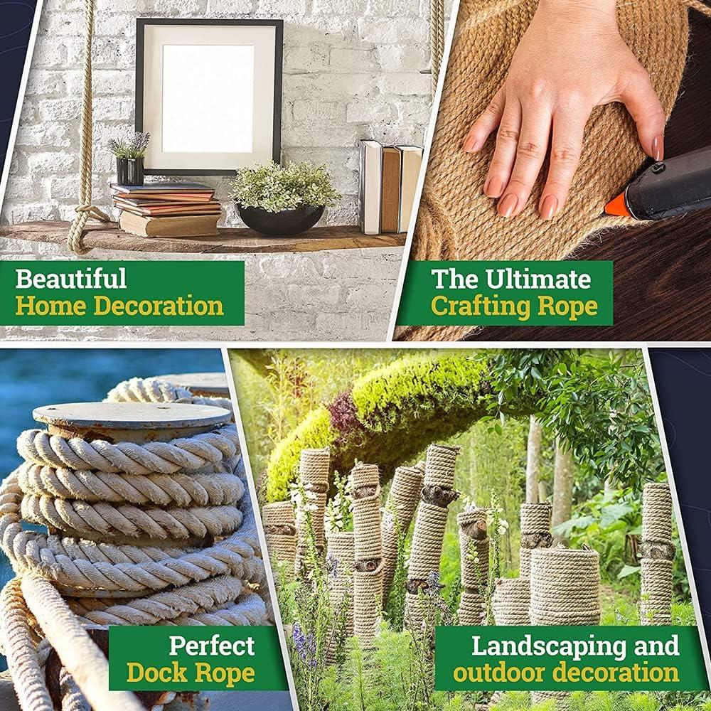 Cuerda ProManila SGT KNOTS 1.5" x 3.05m Polipropileno Retorcida