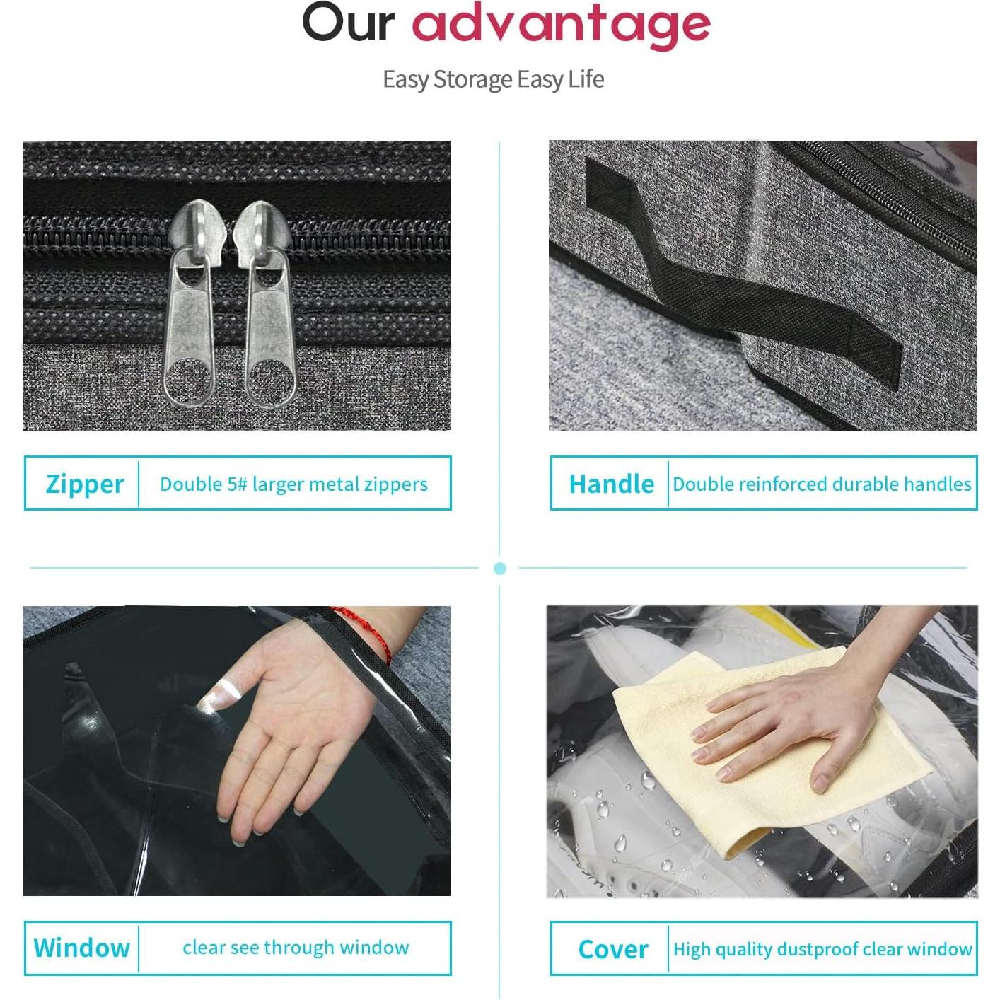 Organizadores de Zapatos Bajo la Cama Friday Monkey 2 Pzas 24 Pares