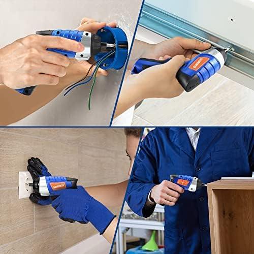 Destornillador Eléctrico SORAKO 4V Inalámbrico con 30 Acc.