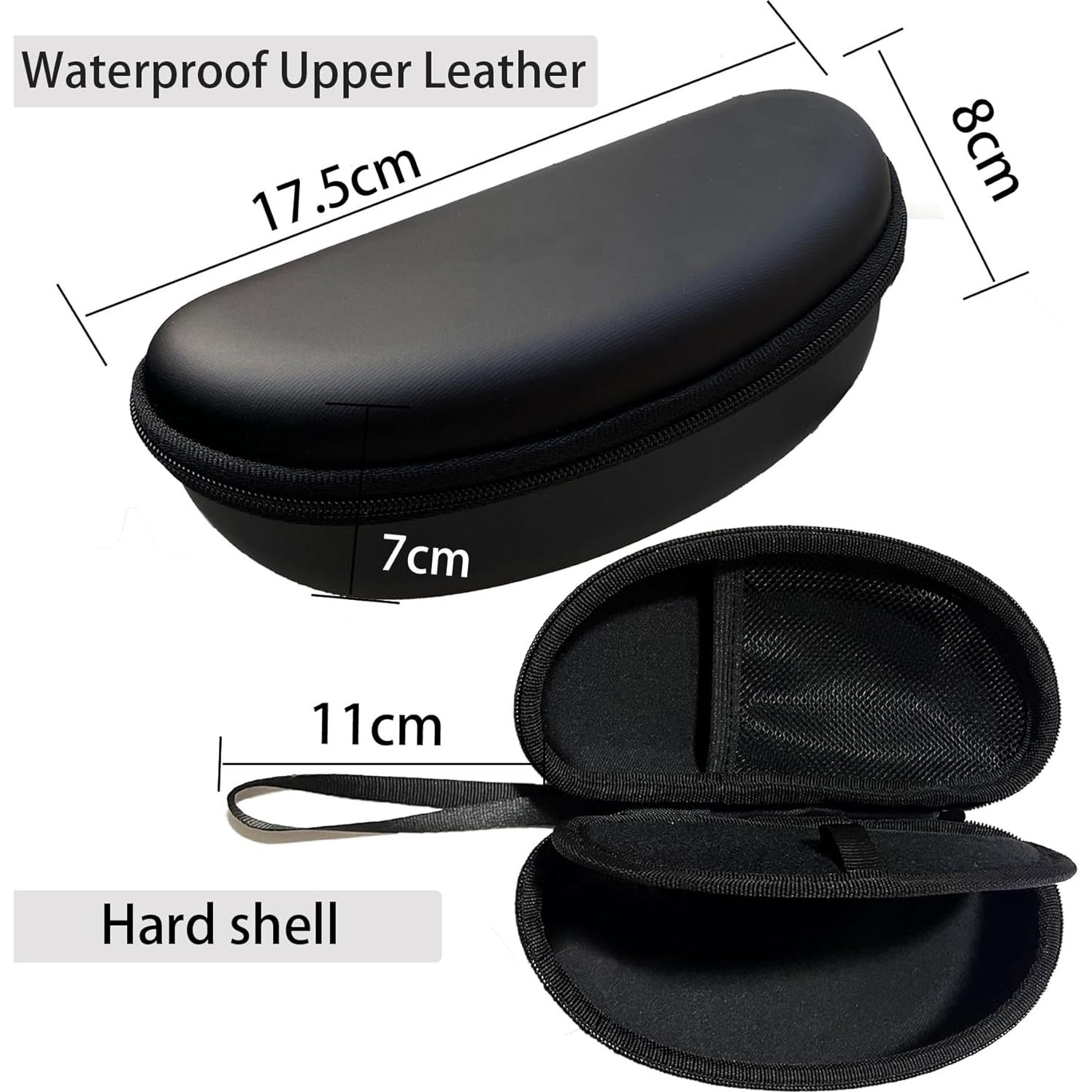 Estuche 2 en 1 para Lentes de Contacto y Gafas Azul