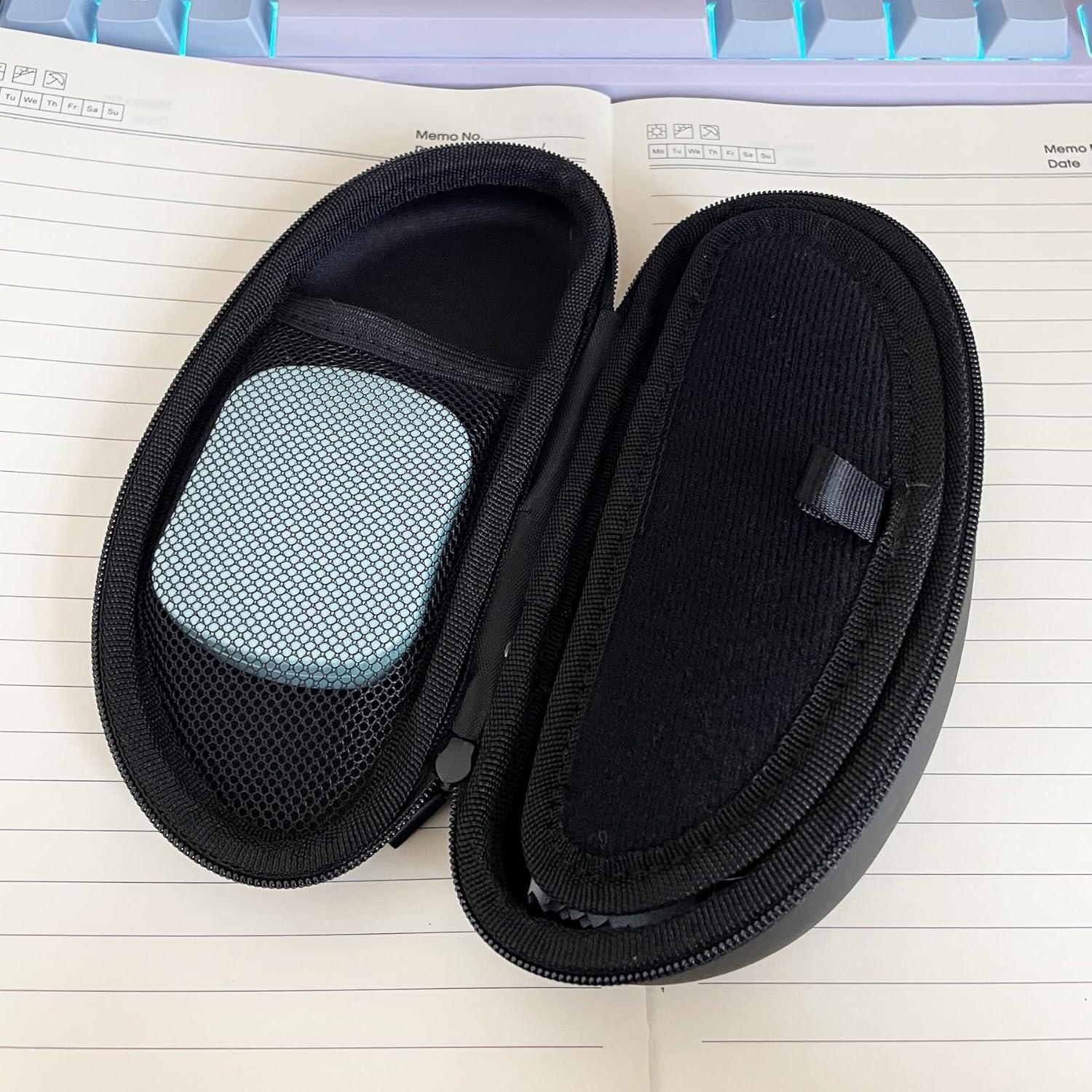 Estuche 2 en 1 para Lentes de Contacto y Gafas Azul