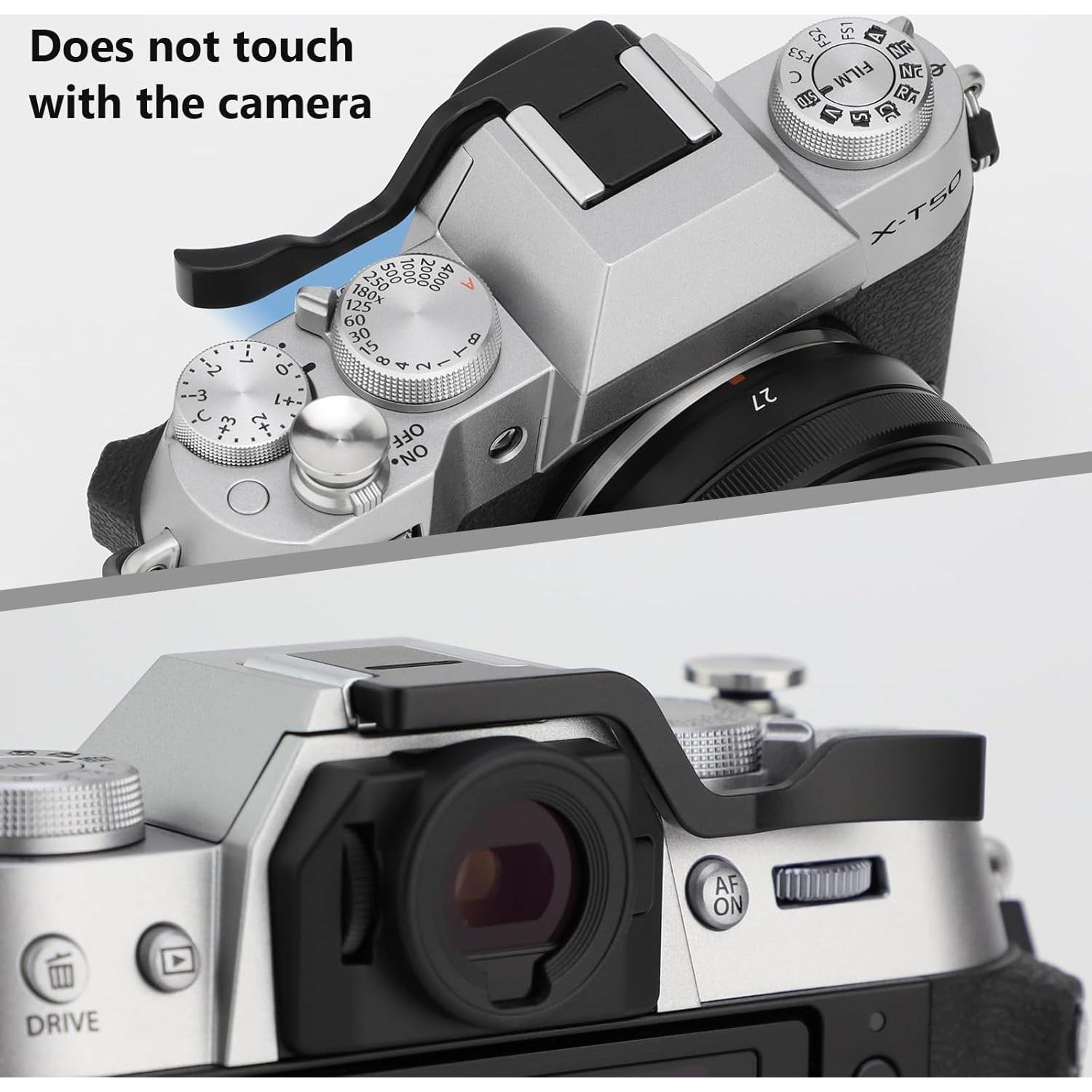 Agarre Thumbs Up Haoge para Fujifilm X-T10 X-T20 X-T30 Negro