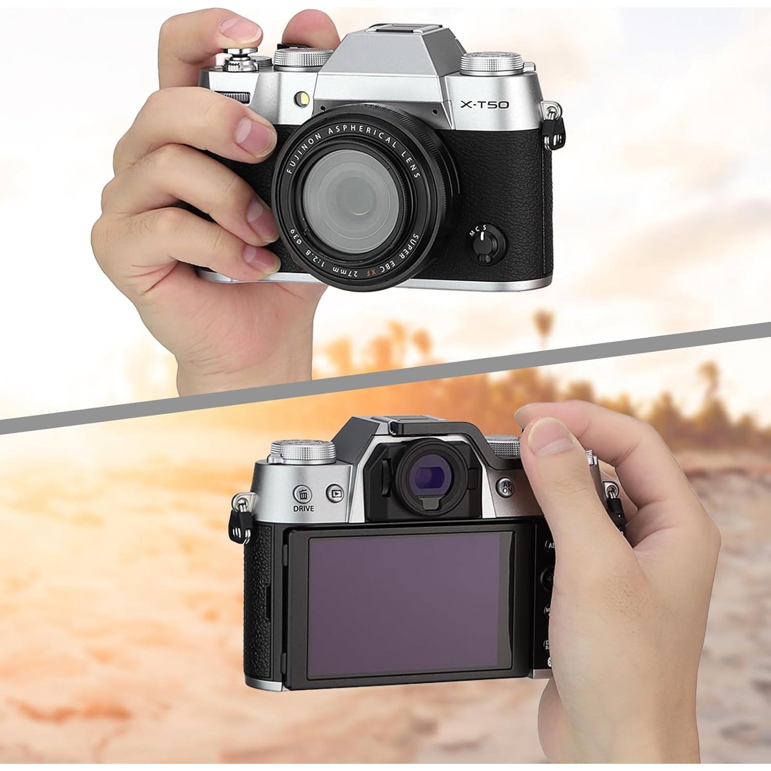 Agarre Thumbs Up Haoge para Fujifilm X-T10 X-T20 X-T30 Negro