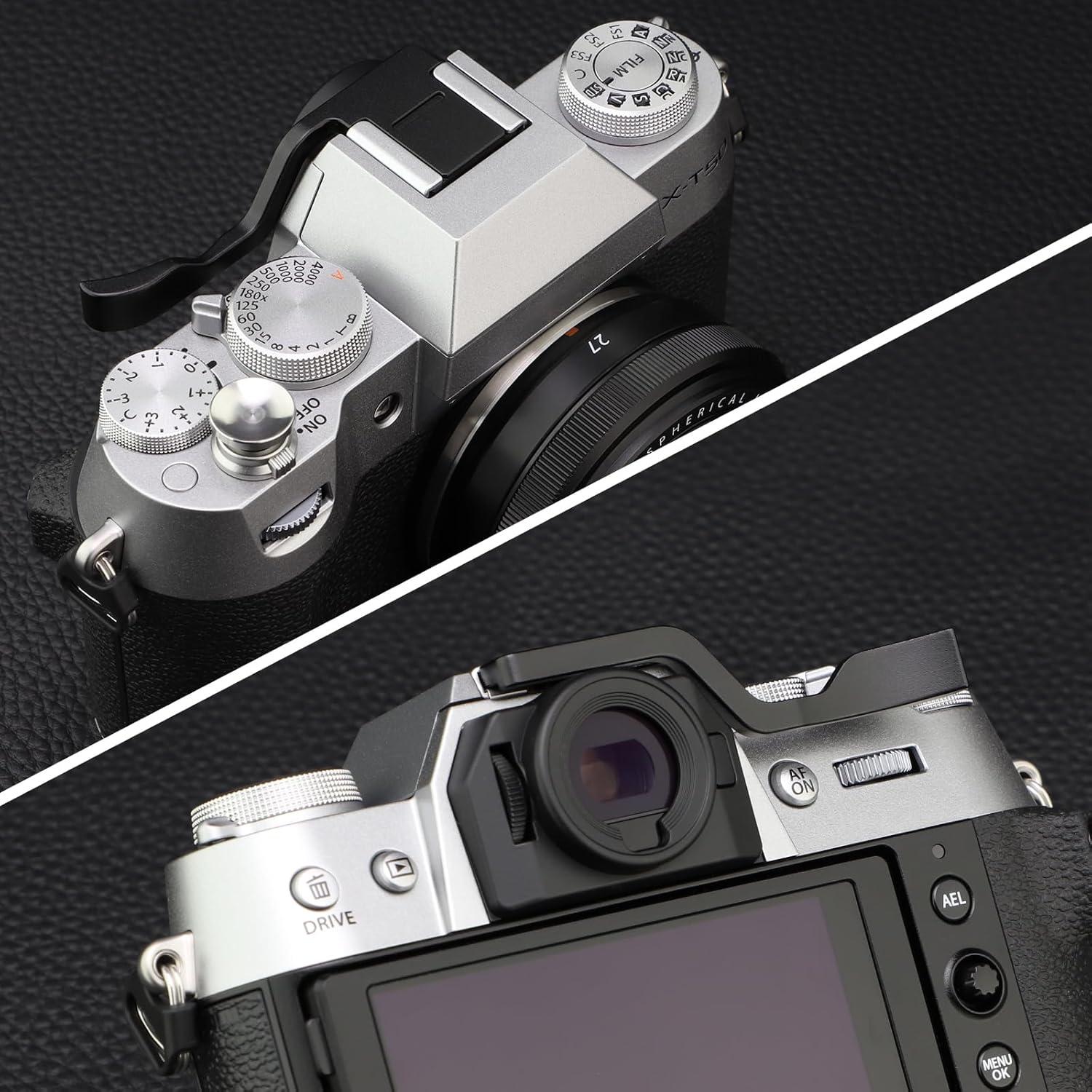 Agarre Thumbs Up Haoge para Fujifilm X-T10 X-T20 X-T30 Negro