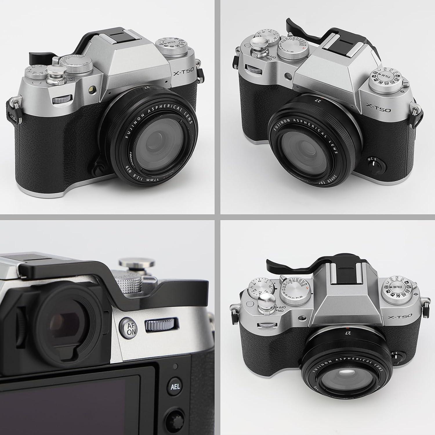 Agarre Thumbs Up Haoge para Fujifilm X-T10 X-T20 X-T30 Negro