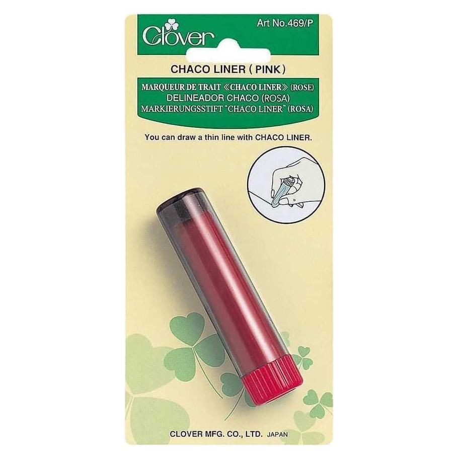 Clover Chaco Liner Rosa 469/P - Estuche a Prueba de Fugas