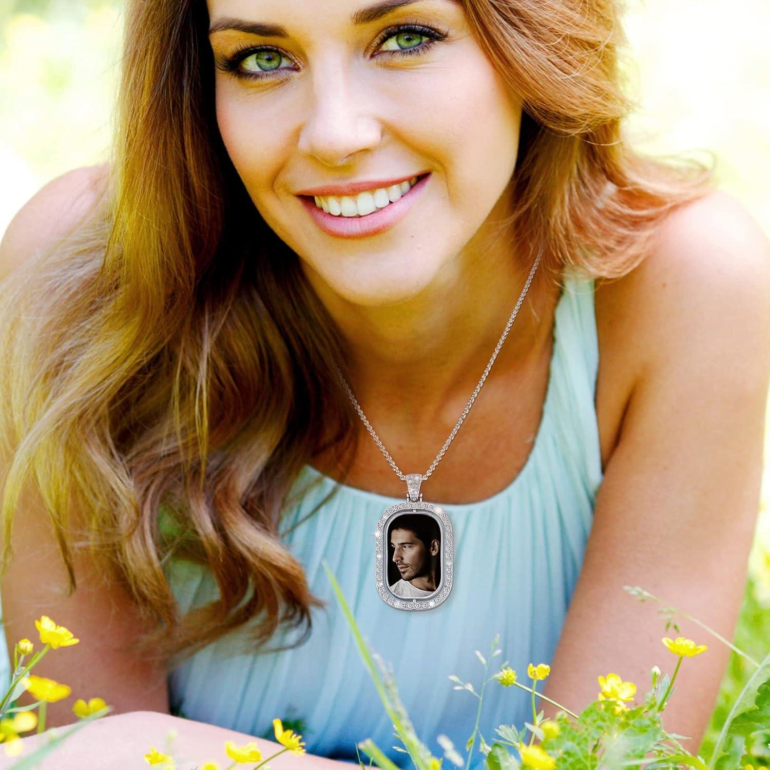 Juego de Colgantes de Rhinestone Junkin 24 Piezas Doble Cara