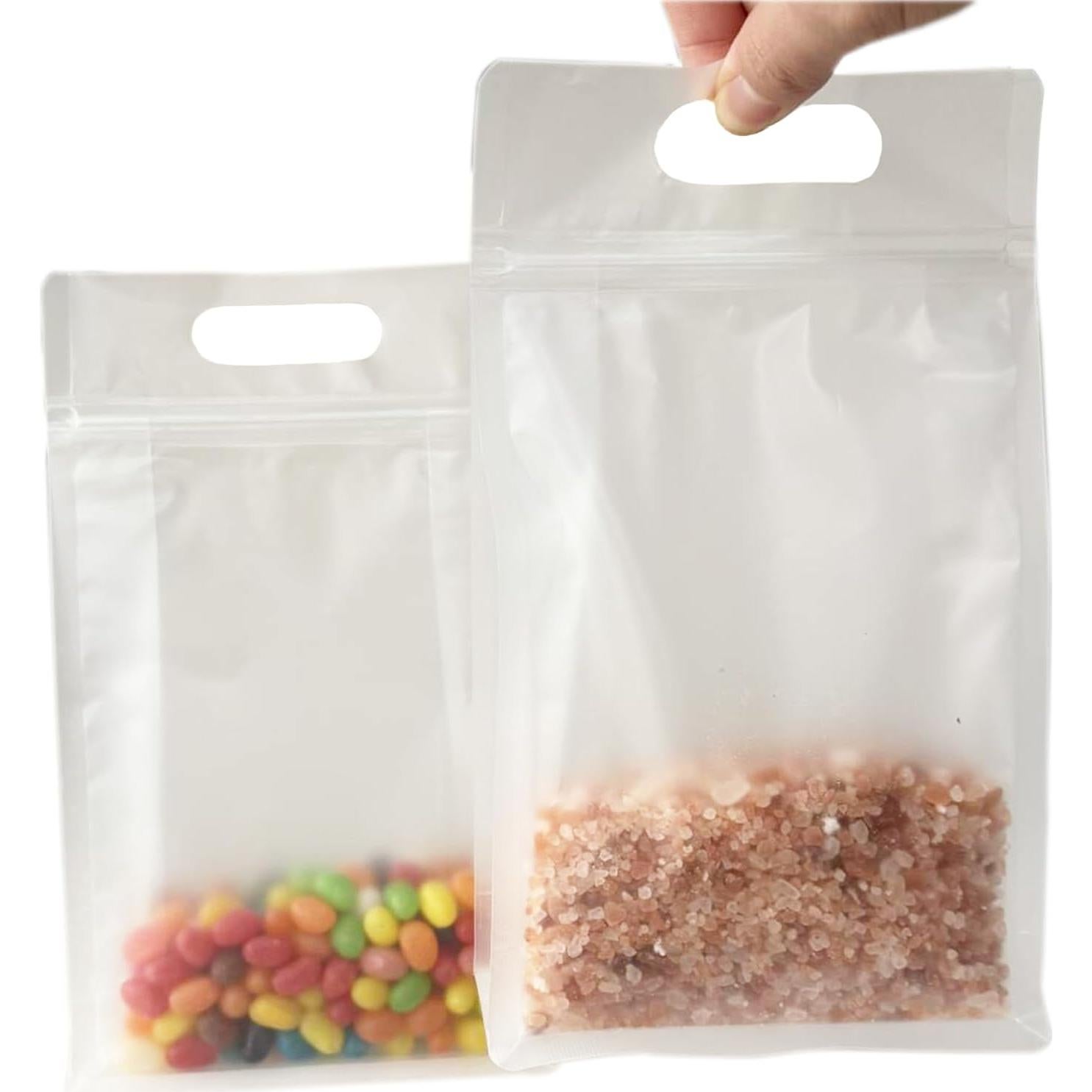 Bolsas de Plástico Transparentes PABCK 30 Piezas 14x24cm