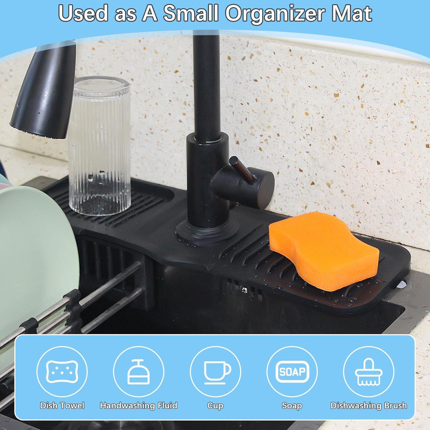 Base Antideslizante de Silicona 36.83x13.97 cm para Fregadero