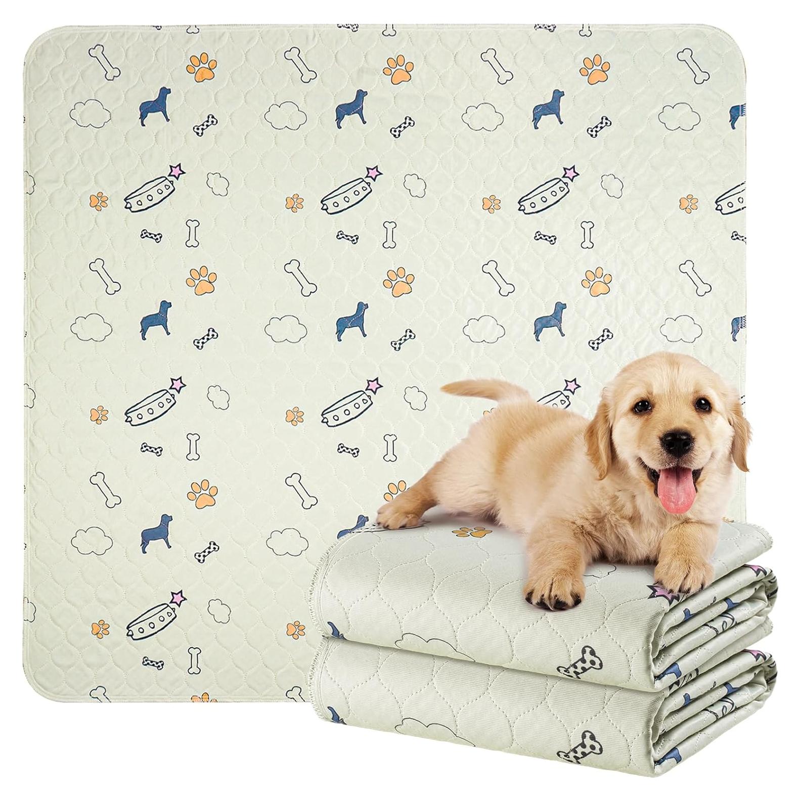 Alfombrillas Lavables para Perros Baodan 86x132 cm Paquete de 2