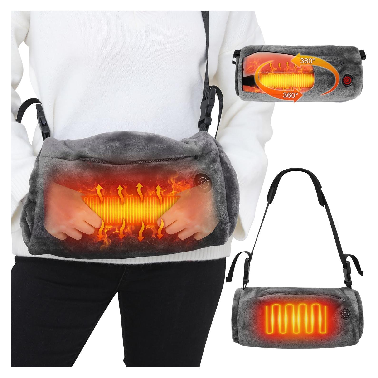 Bolsa Calentadora de Manos Eléctrica MBVOICO Muff Grande 80°C