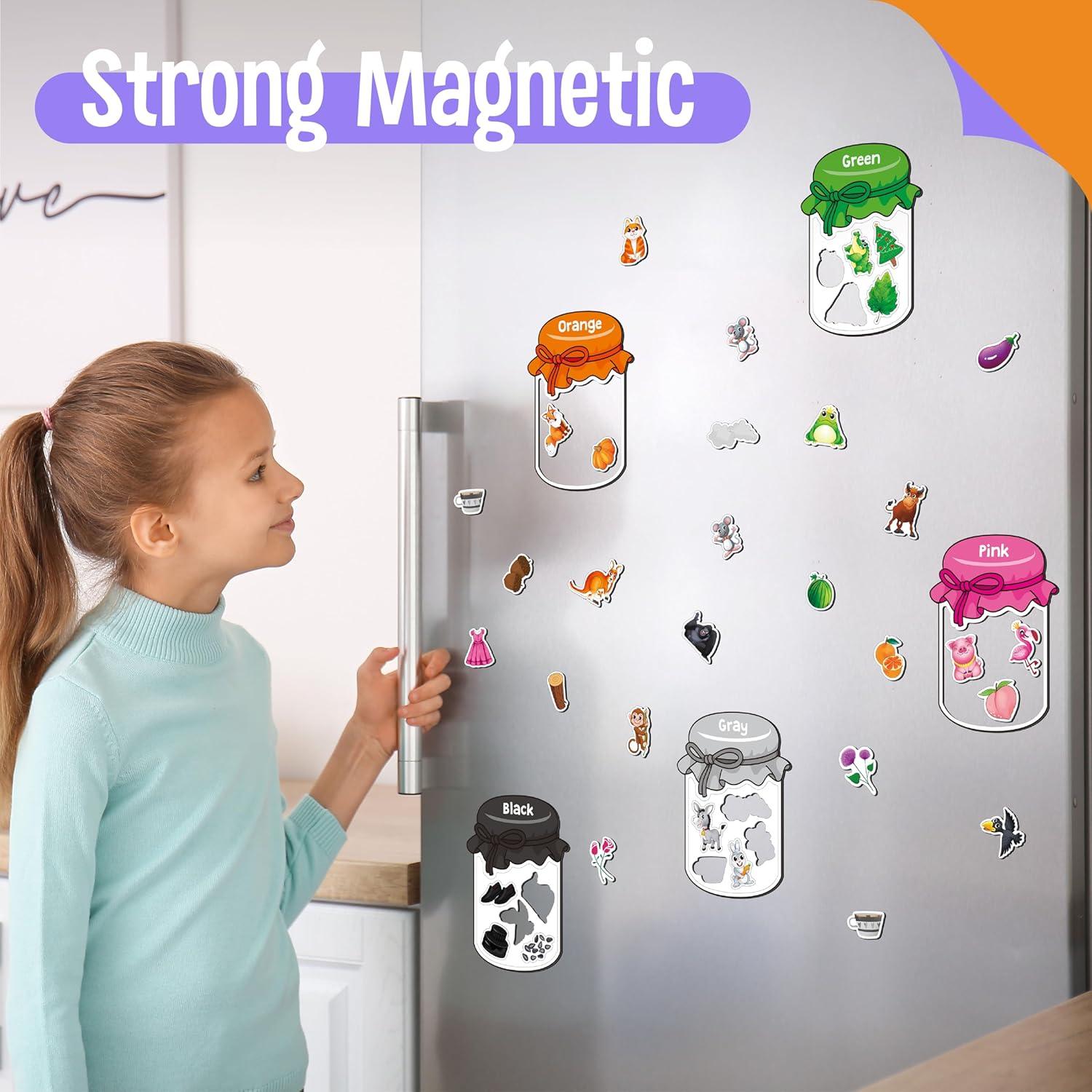 Juguetes Magnéticos Educativos SpriteGru - 12 Piezas y 60 Imanes